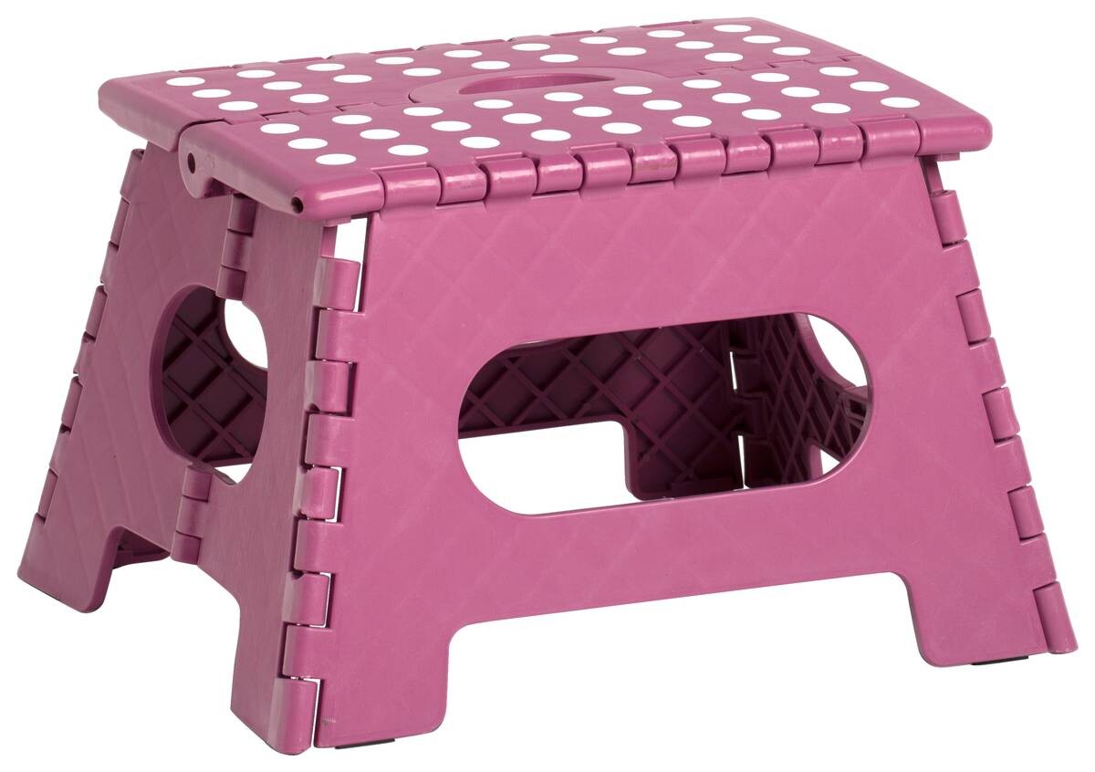 Zeller Klapphocker beere B/H/L: ca. 28x22x35 cm