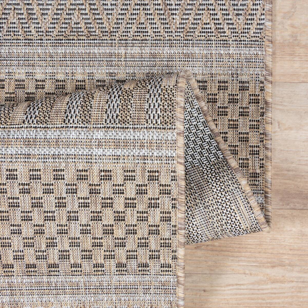 Sanat Outdoorteppich MELISSA braun B/L: ca. 120x170 cm