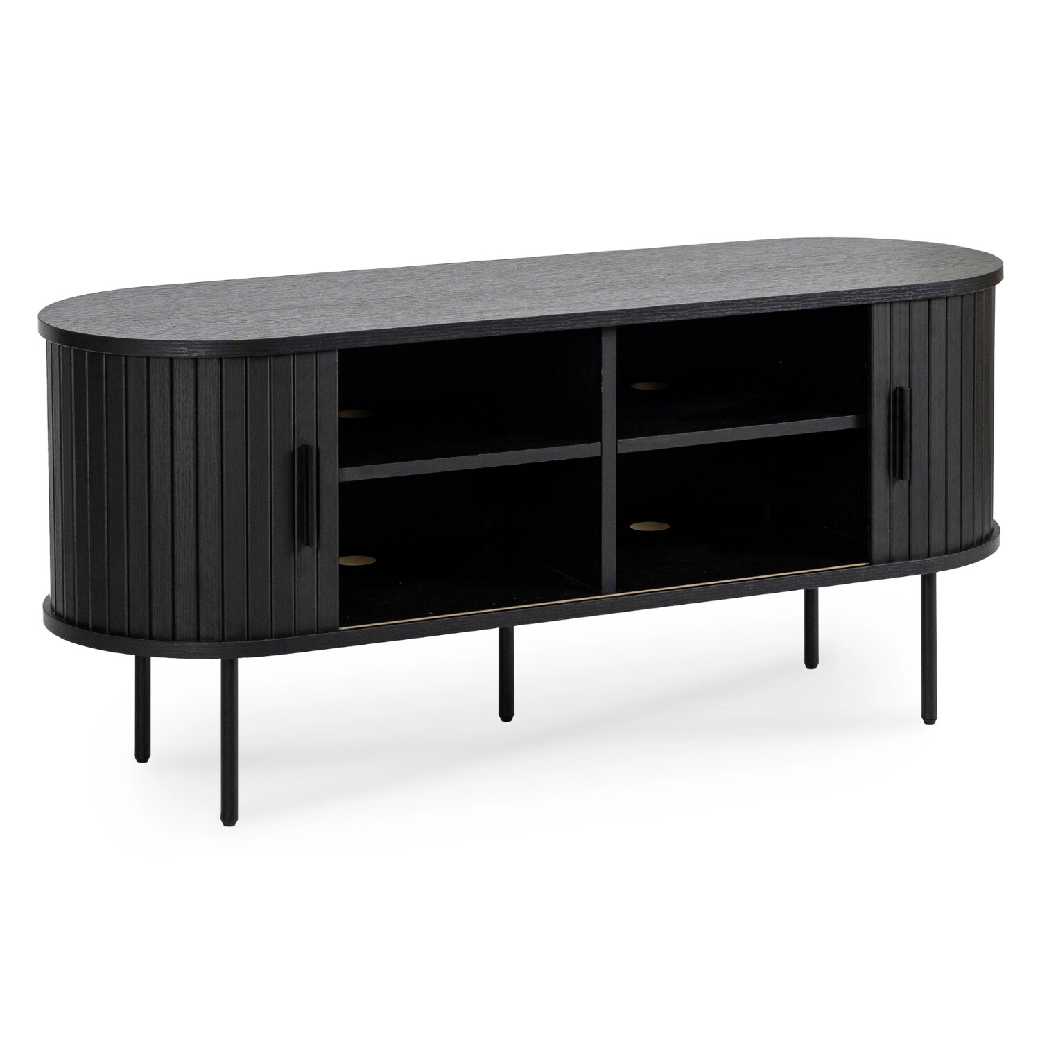 Lowboard SELVA schwarz B/H/T: ca. 120x54x60 cm