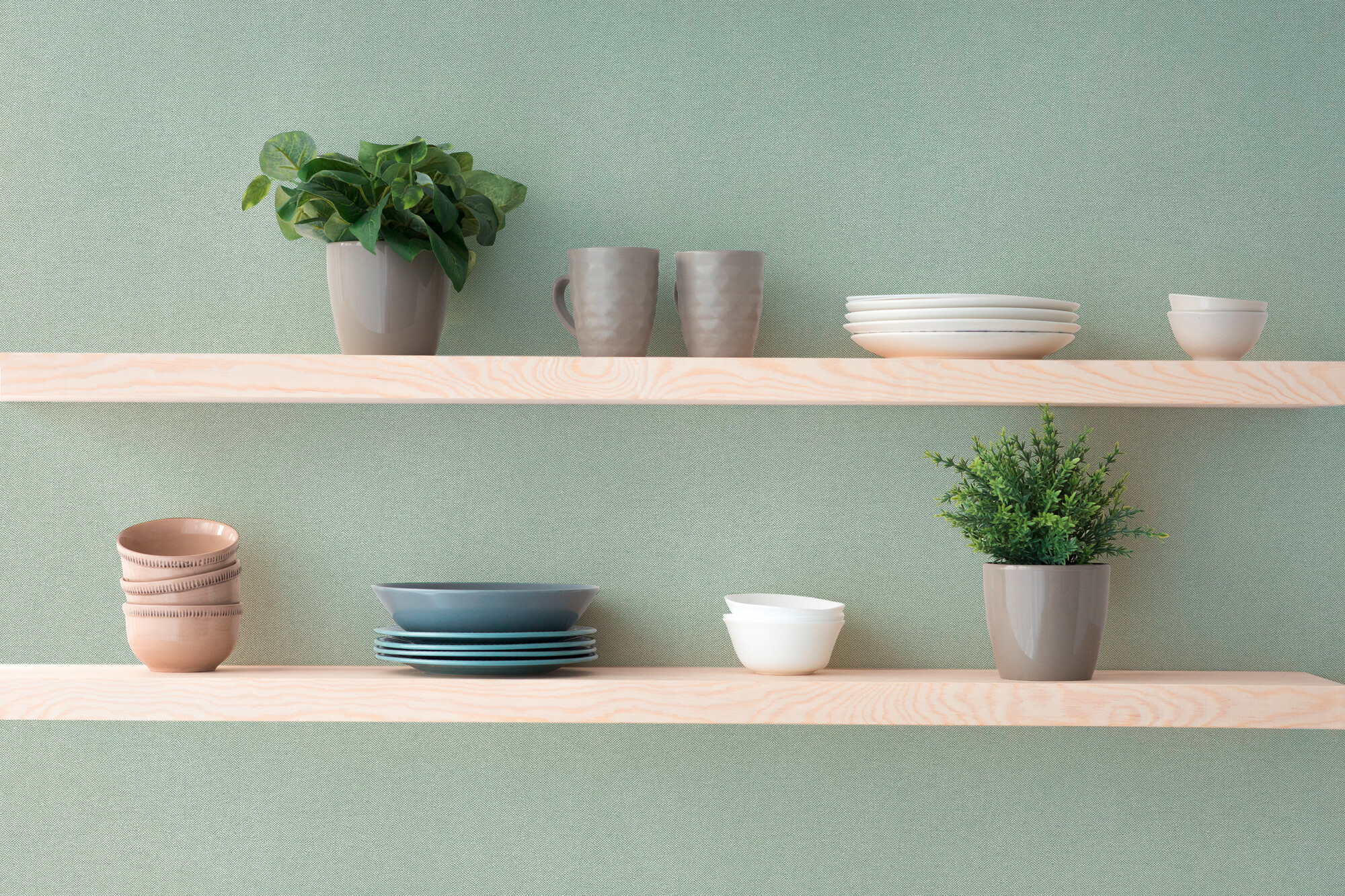 A.S.Creation Vliestapete grün B/H/D: ca. 53x1005x9,3 cm