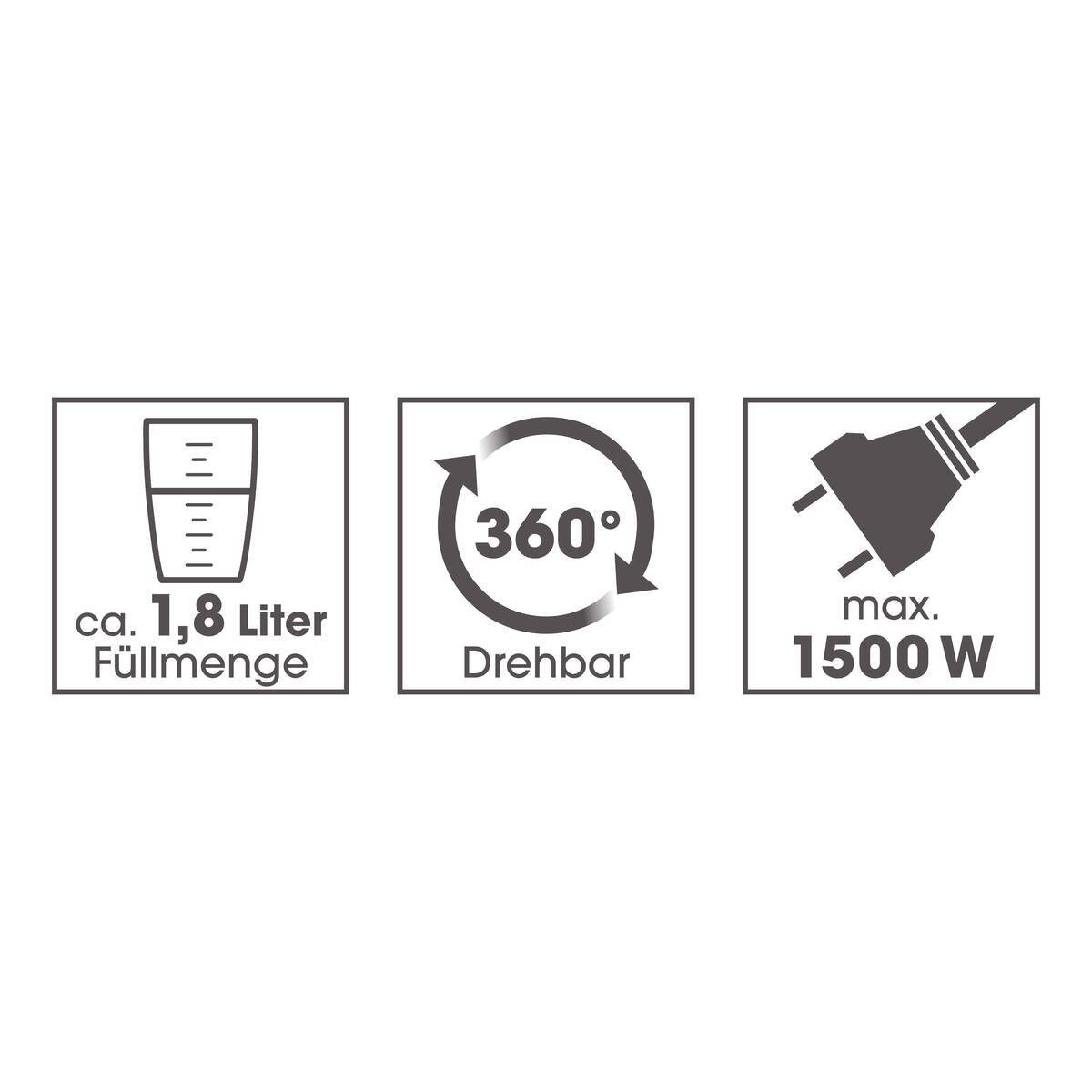 GOURMETmaxx Wasserkocher