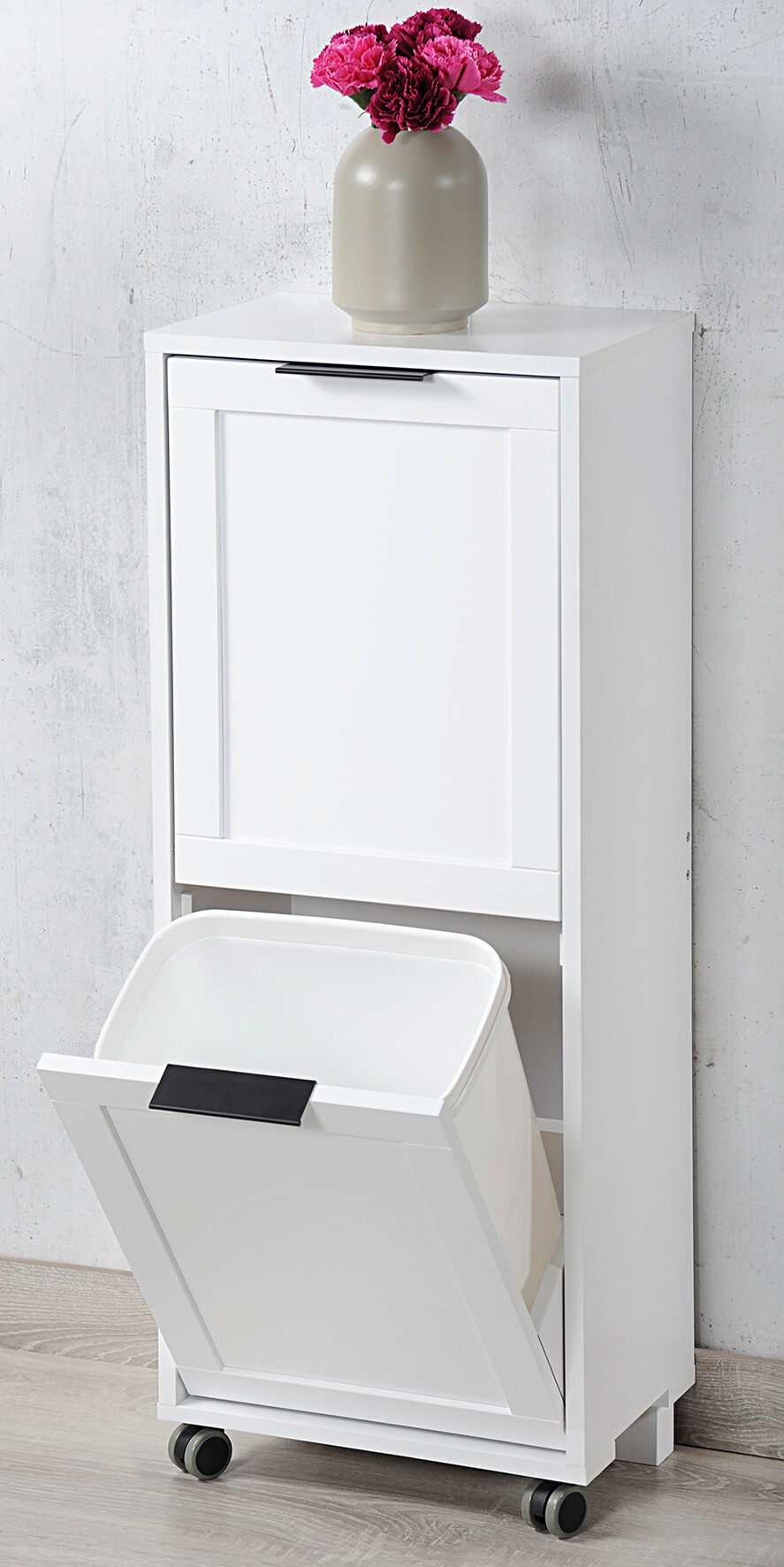 Kesper Universalschrank weiß Spanplatte B/H/T: ca. 35x89x23 cm