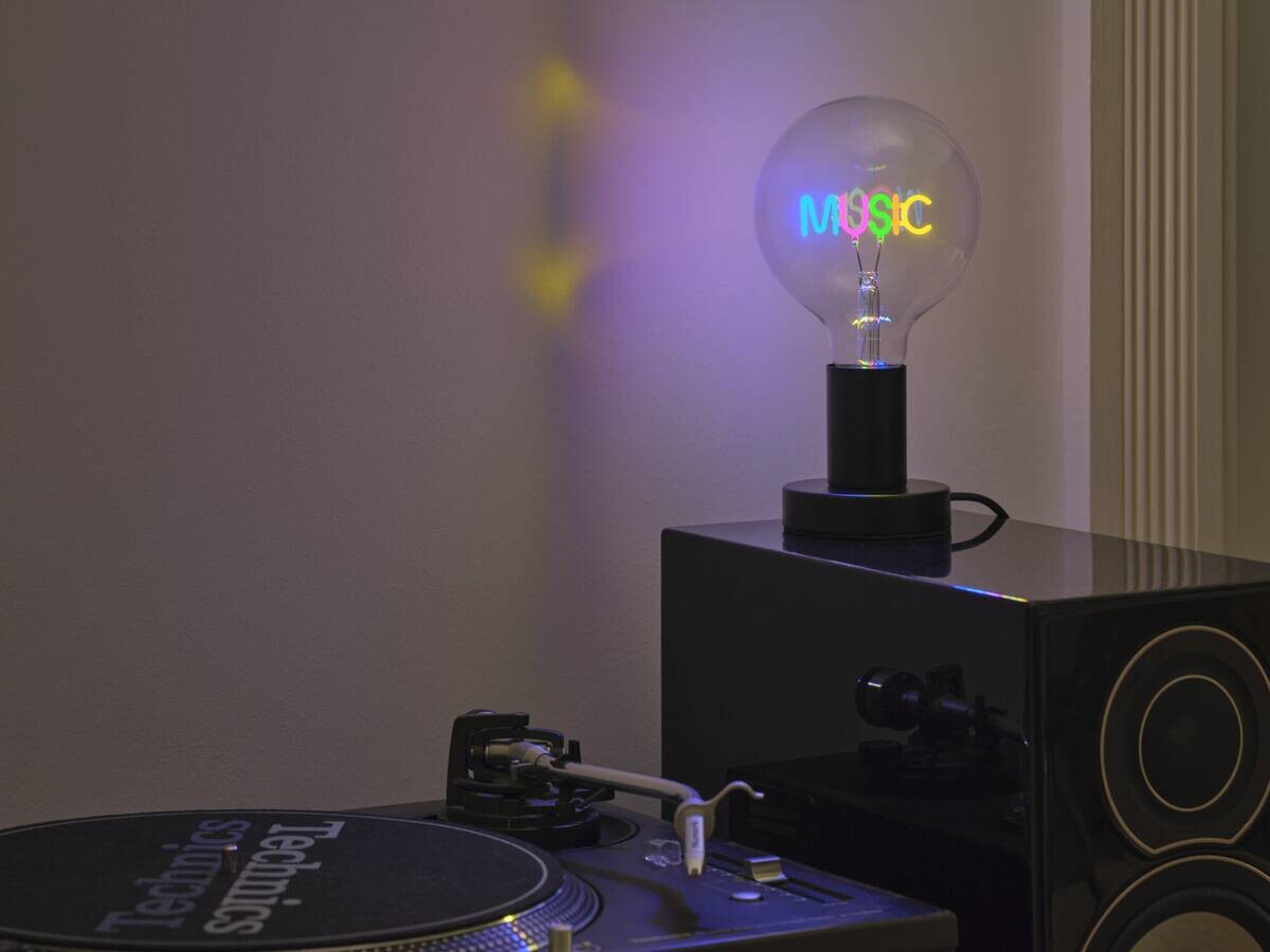 OSRAM LED-Tischleuchte Lettertable Metall B/H/L: ca. 12,5x23x12,5 cm E27