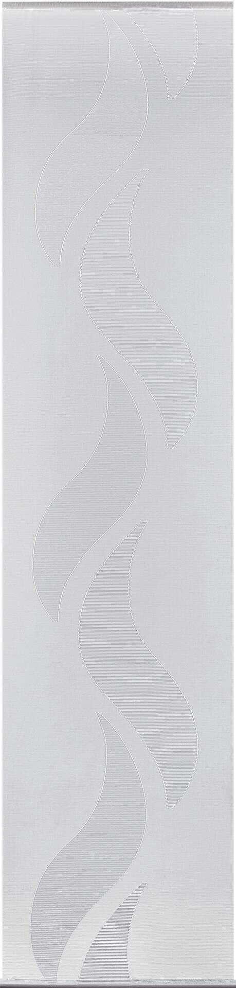 POCOline Schiebevorhang Flavio weiß B/L: ca. 60x245 cm