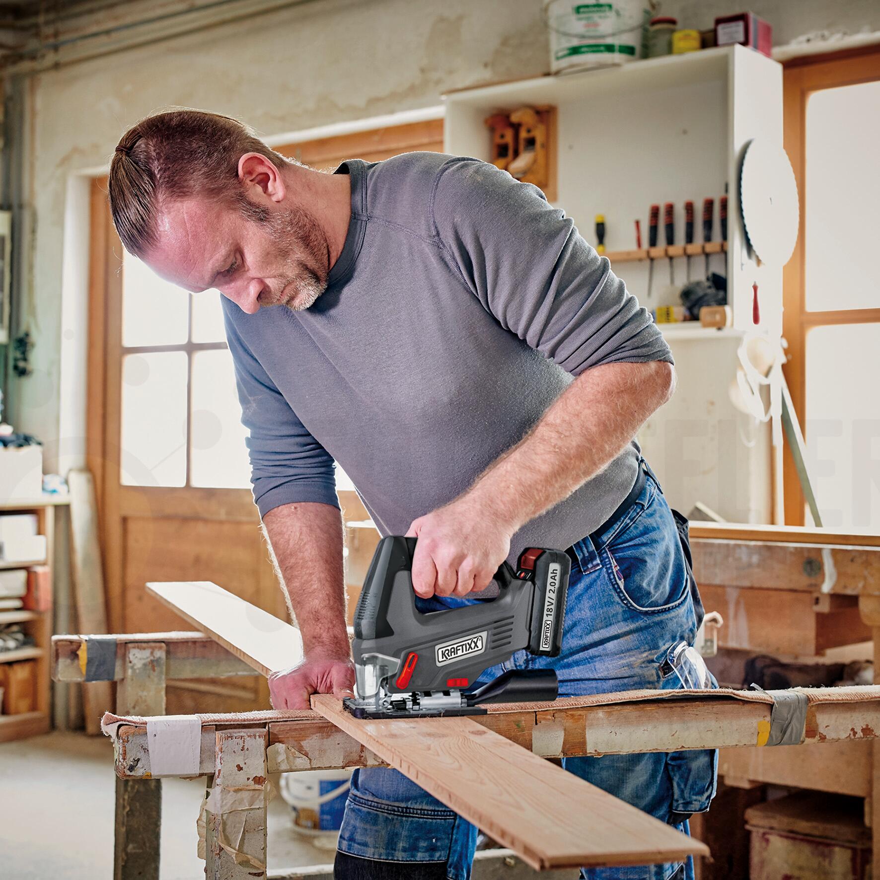 Kraftixx Akku-Stichsäge KX-SS 18 Li Solo