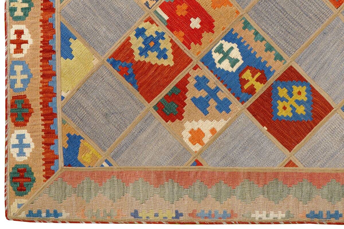 PersaTepp Teppich Kelim Tekkehdouz bunt B/H/L: ca. 150x1x200 cm