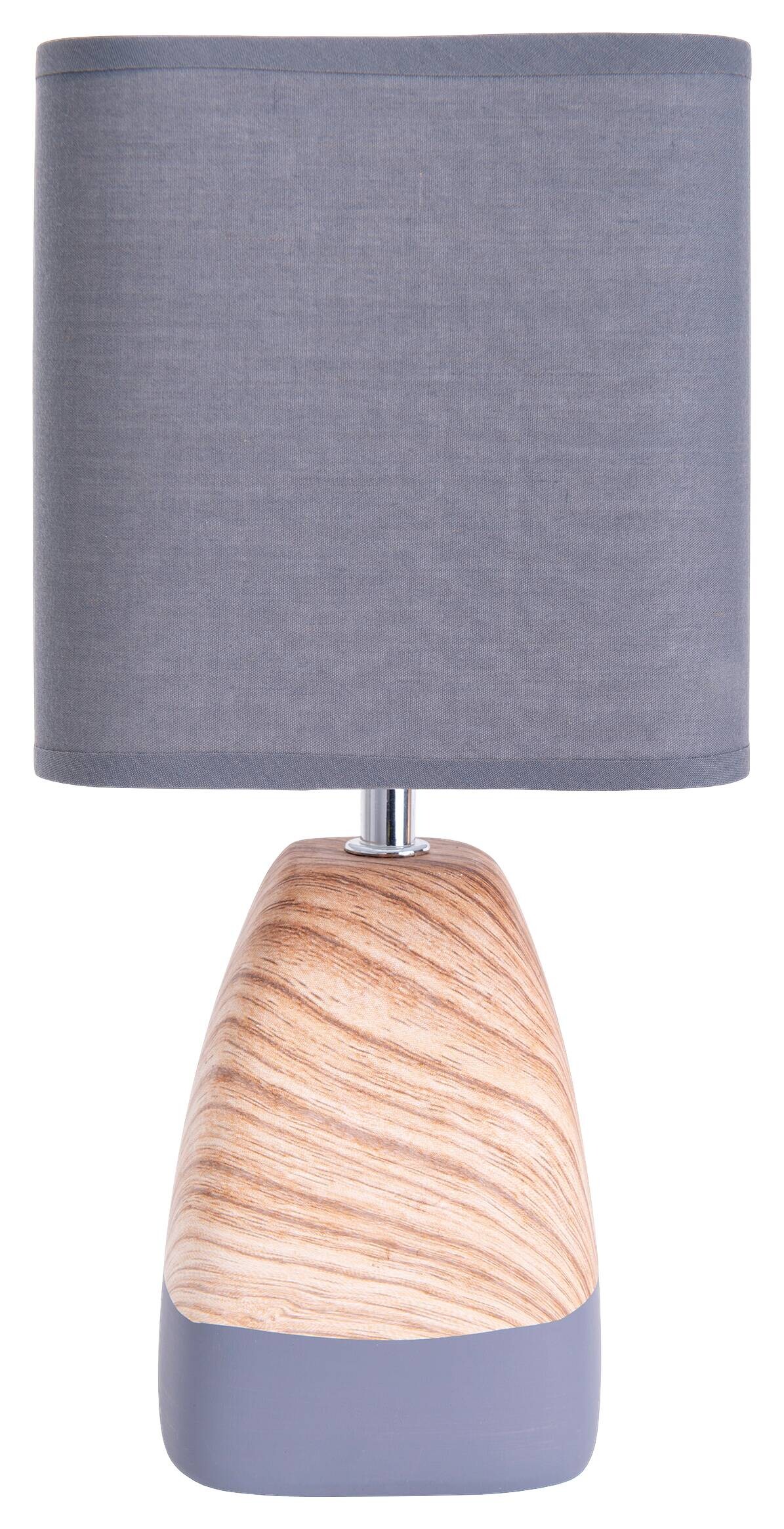 Näve Leuchten Tischleuchte 3136214 braun Keramik B/H/T: ca. 15x31x15 cm E14 1 Brennstellen