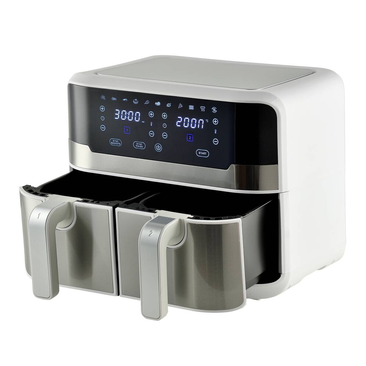 MASTERPRO Heißluftfritteuse ROCKET DUO 900