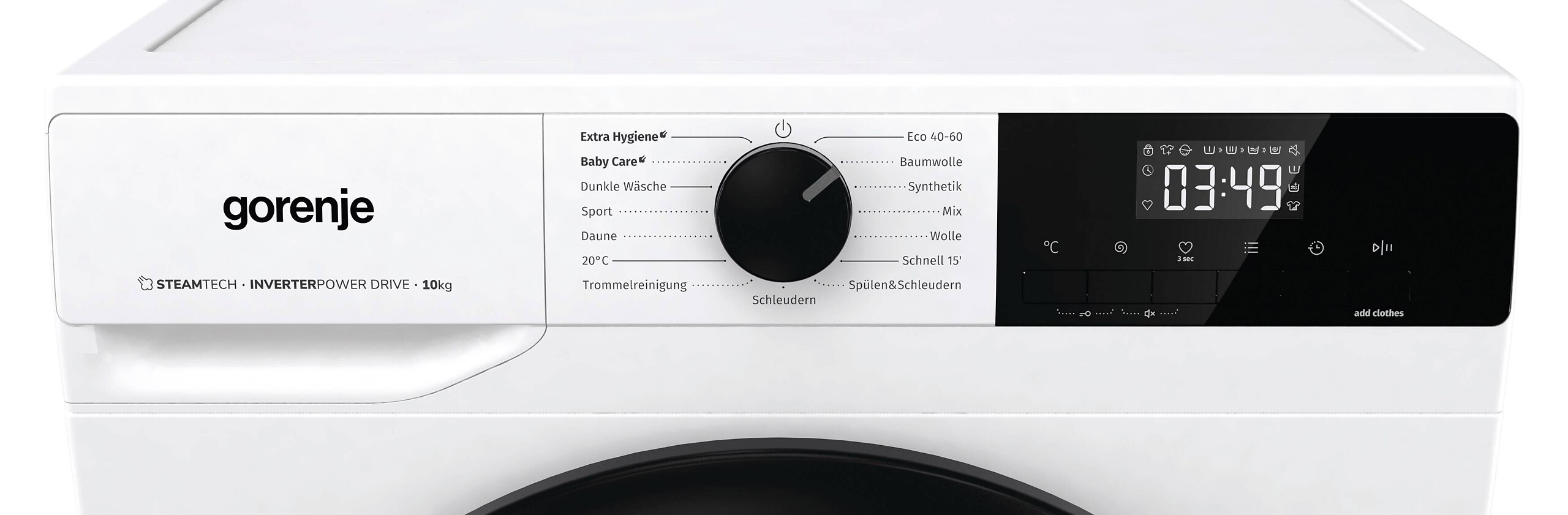 Gorenje Waschmaschine WNHEI14APS/DE weiß B/H/T: ca. 60x85x61 cm