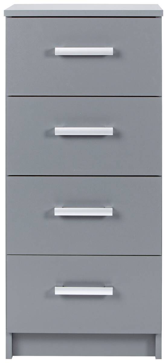 Kommode Elenzio Grafitgrau Optik B/H/T: ca. 41,2x91x40 cm