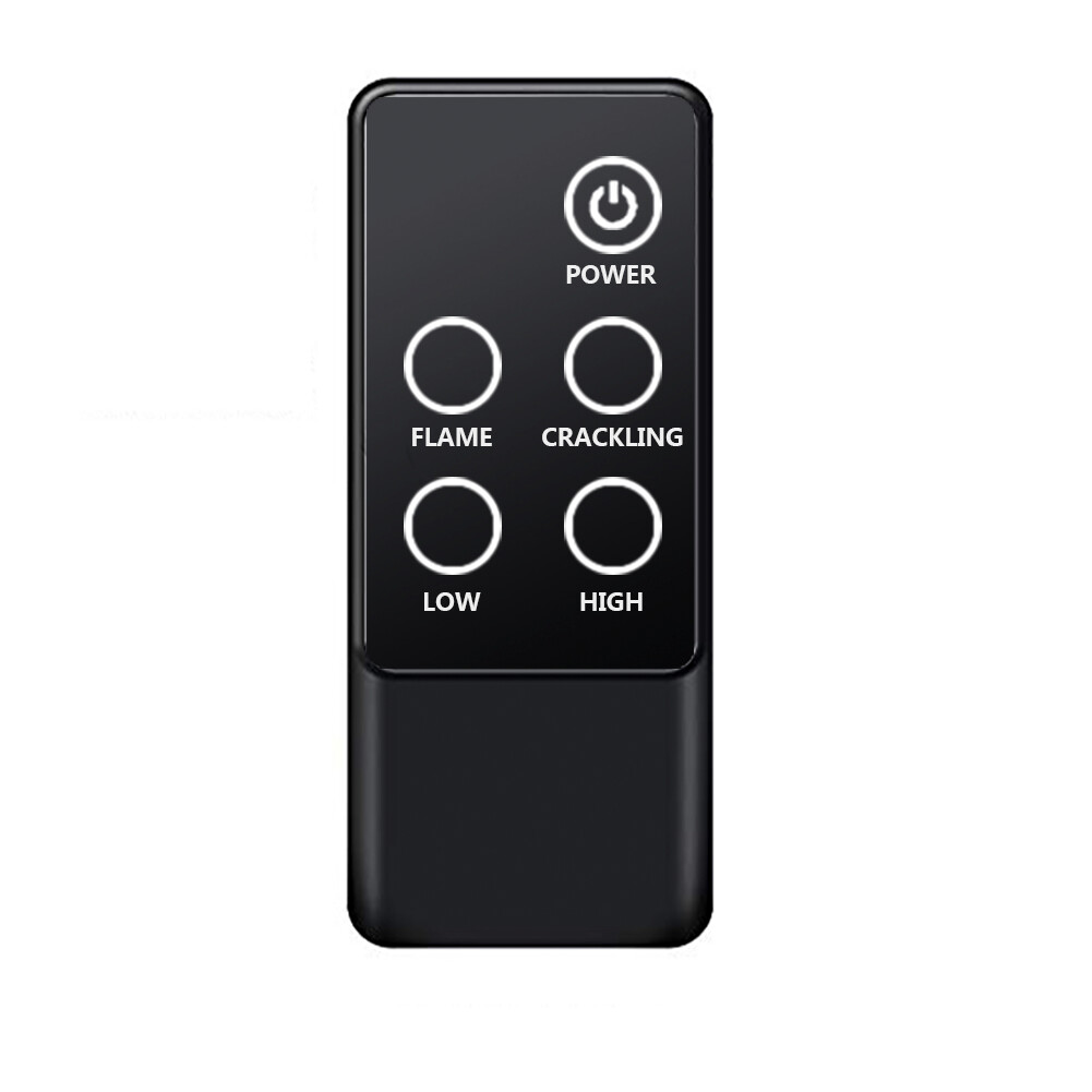 Balderia Einbaukamin Calida schwarz MDF B/H/T: ca. 54,5x63x22,3 cm