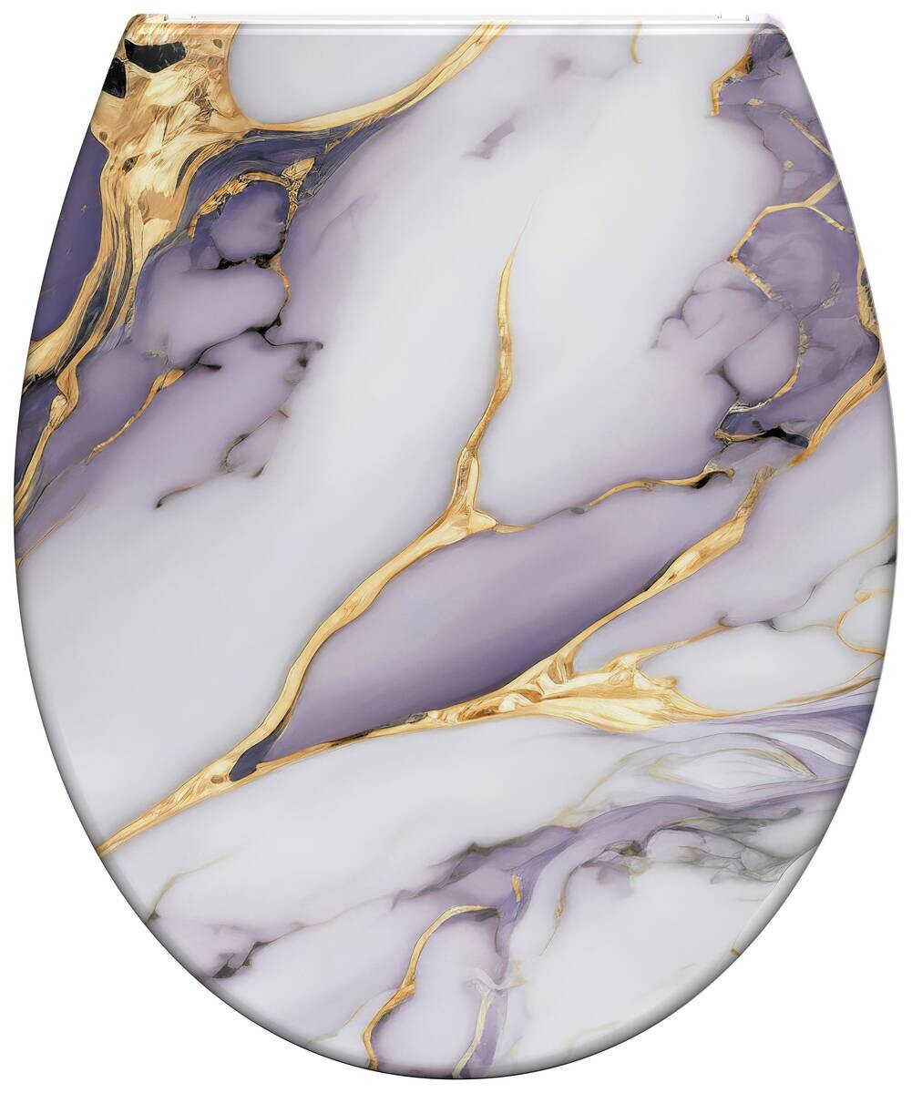 POCOline WC-Sitz Marmor Duroplast