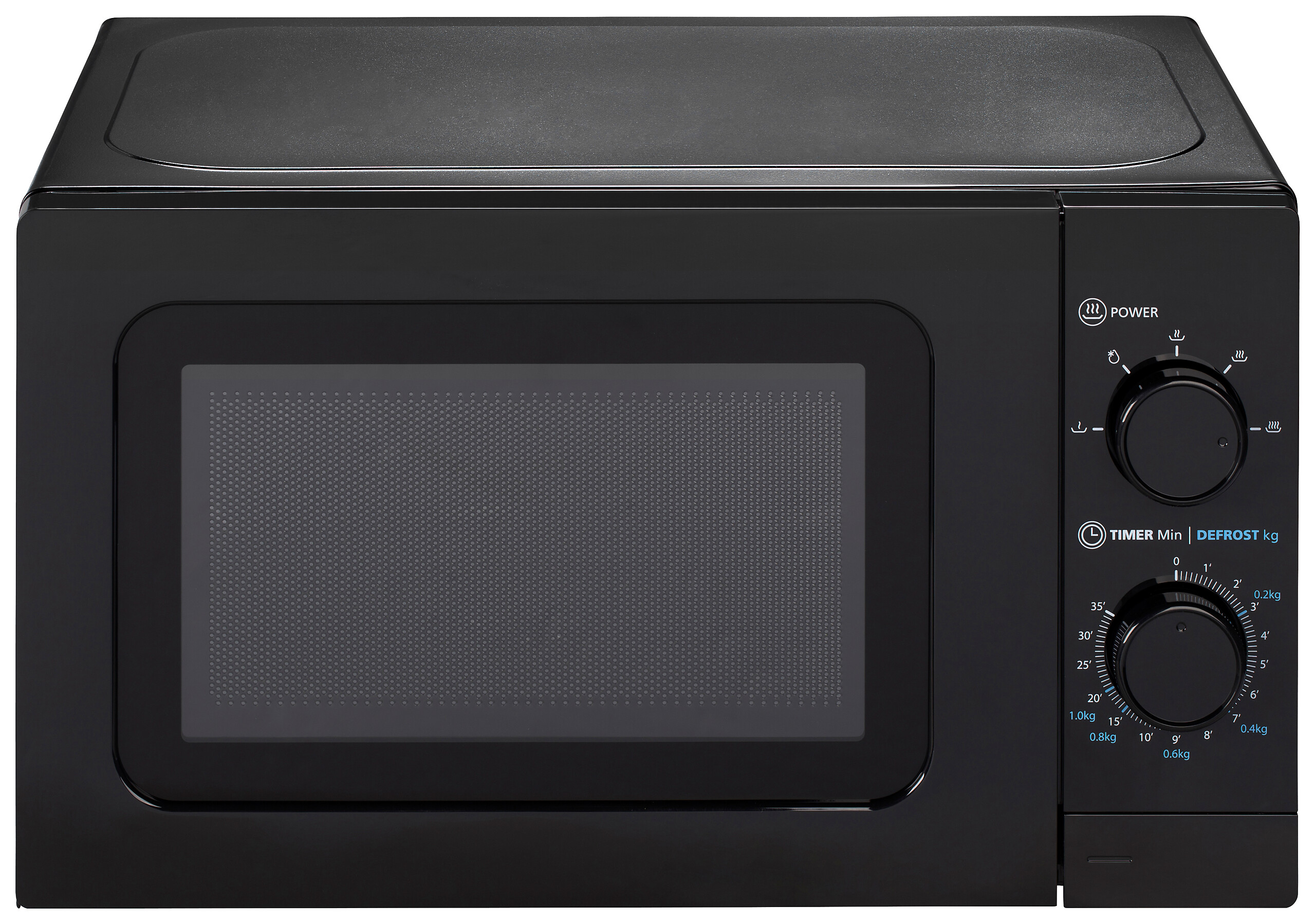 POCOline Mikrowelle MM720C2GX-PM schwarz Metall B/H/T: ca. 44x26x33 cm ca. 20 l