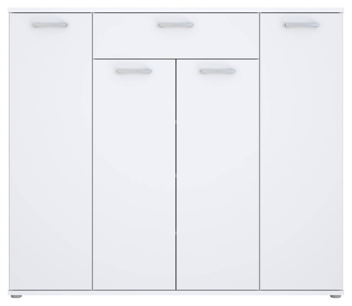 Kommode weiß B/H/T: ca. 139x121x35 cm