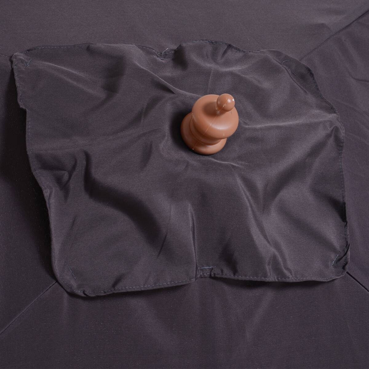 Outsunny Sonnenschirm dunkelgrau Polyester B/H/L: ca. 150x230x200 cm