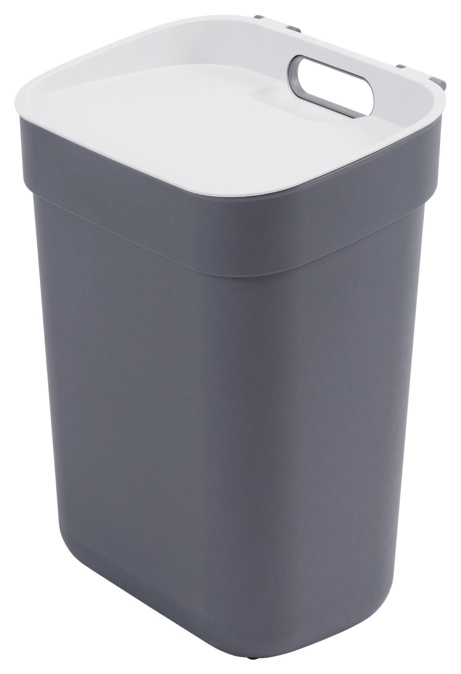 Curver Abfalleimer dunkelgrau B/H/L: ca. 18,6x32,9x25 cm Curver Abfalleimer dunkelgrau B/H/L: ca. 18,6x32,9x25 cm