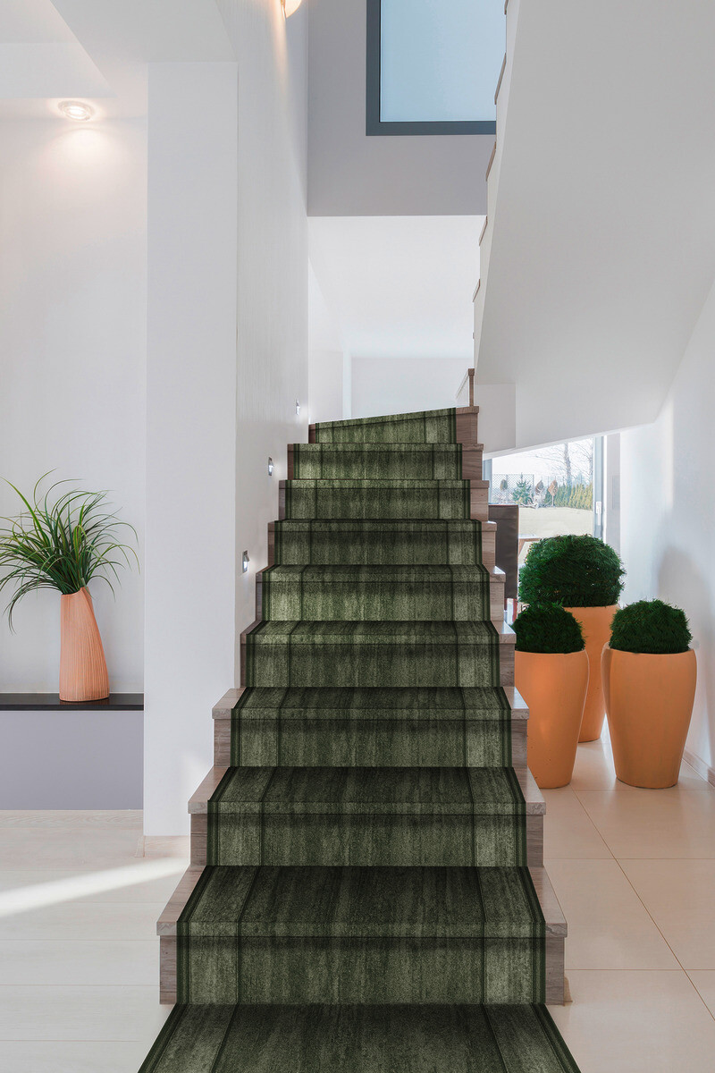 Läufer Rama grün B: ca. 100 cm pro Meter