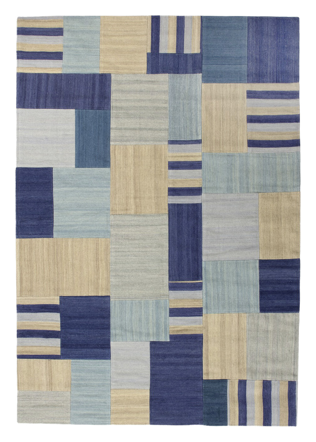 Kayoom Kurzflorteppich Radical 310 blau B/L: ca. 120x170 cm Kayoom Kurzflorteppich Radical 310 blau B/L: ca. 120x170 cm