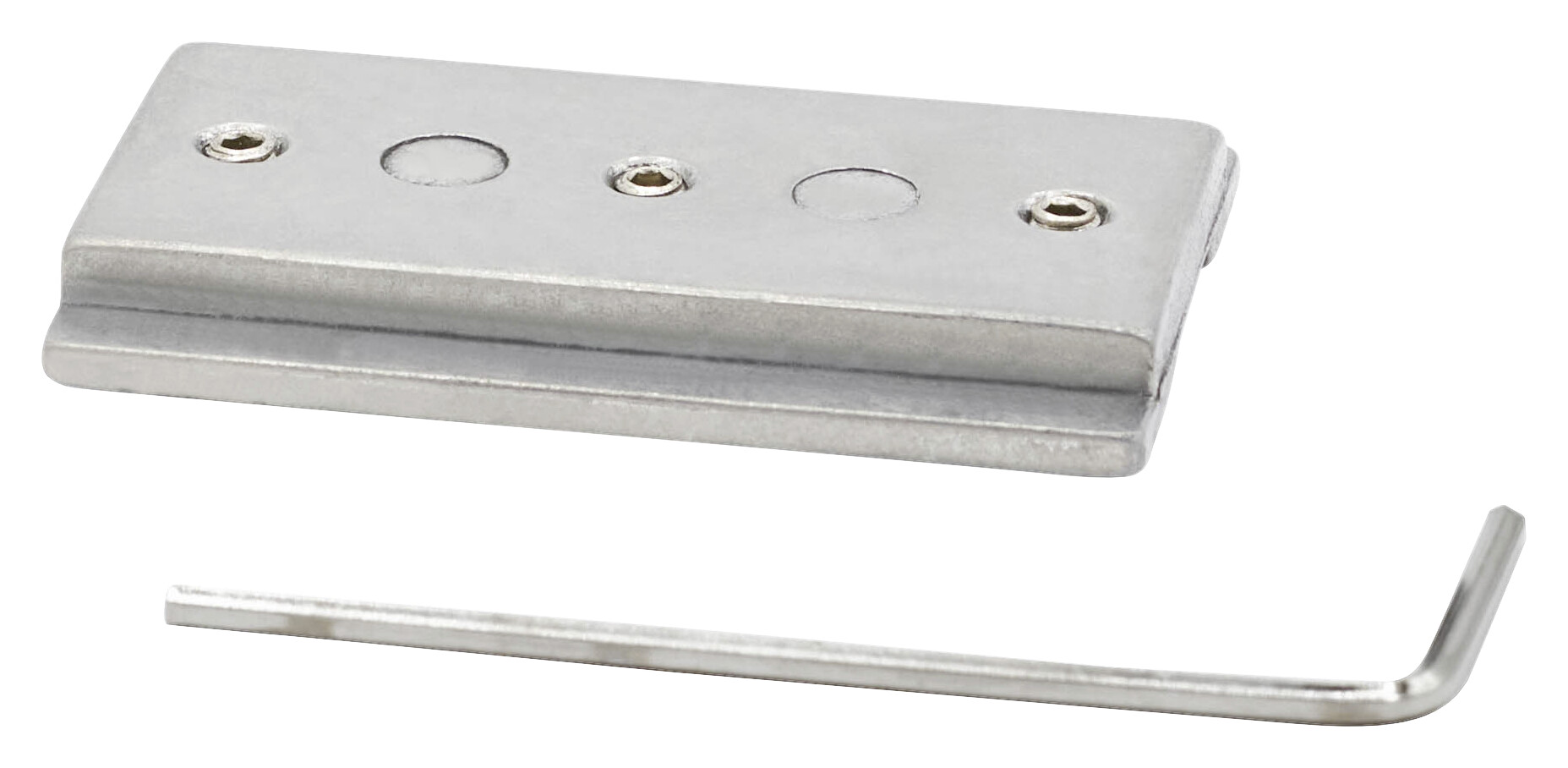 ondeco Schienenverbinder smart nickel Metall 3.0 Läufe