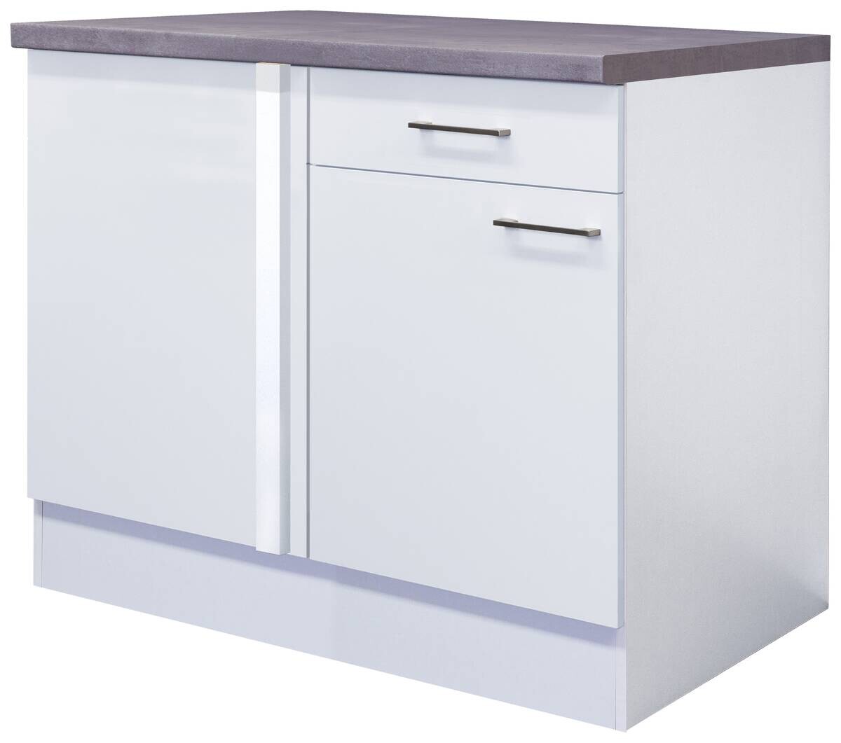 Eckunterschrank Vita weiß matt B/H/T: ca. 110x86x60 cm