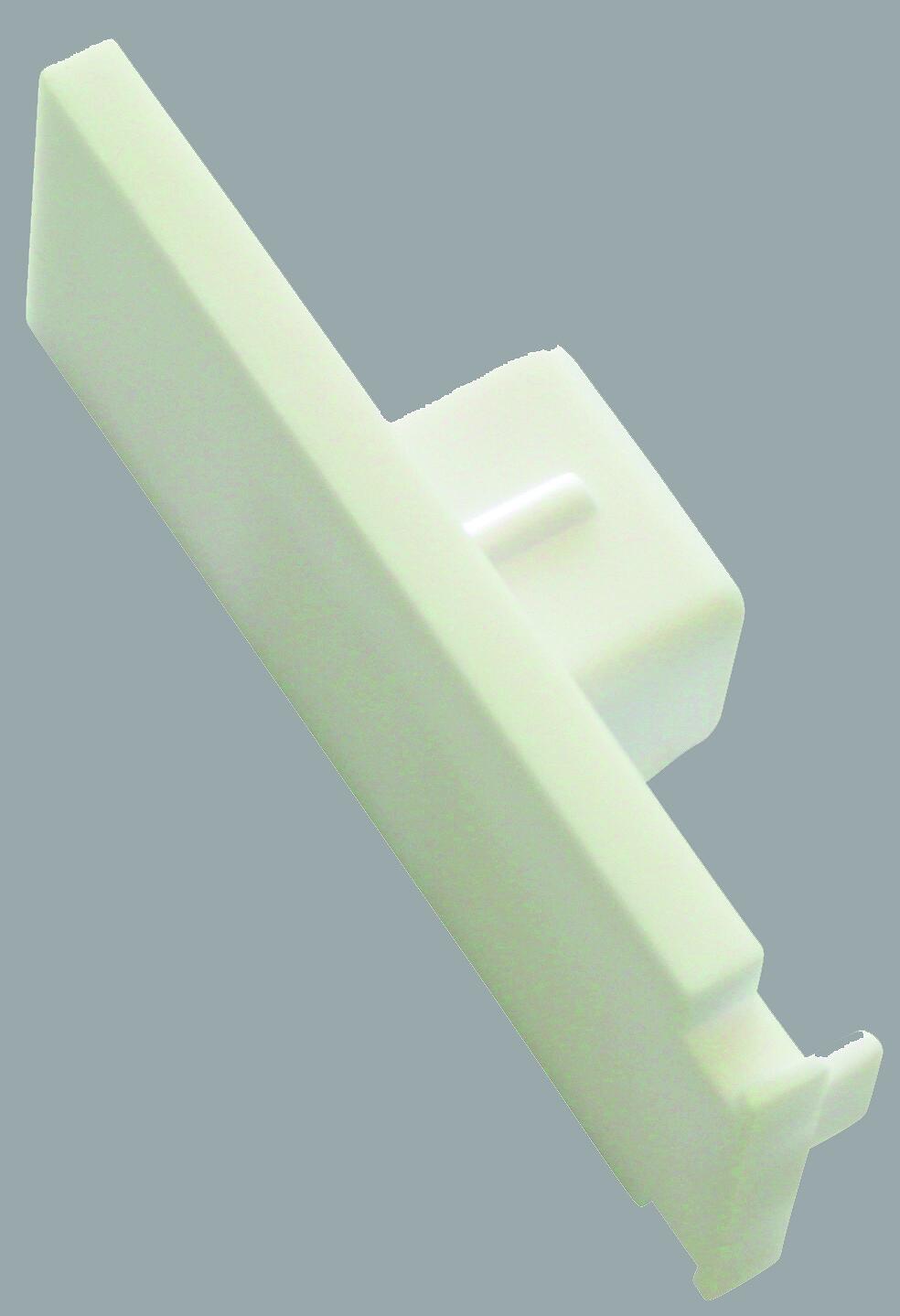 Boviva Endstück weiß Kunststoff 1.0 Läufe