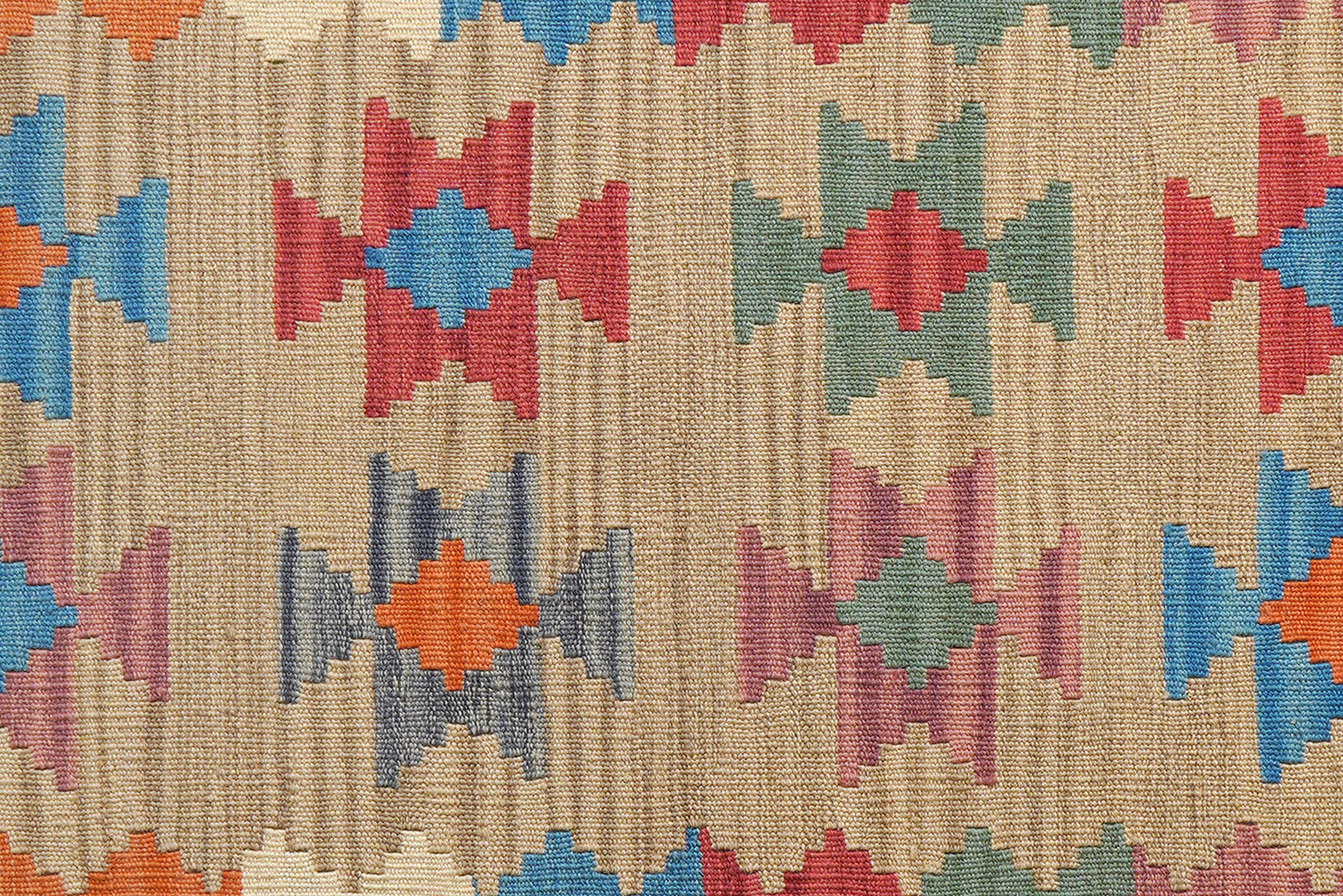 PersaTepp Teppich Kelim Gashgai bunt B/H/L: ca. 104x1x147 cm