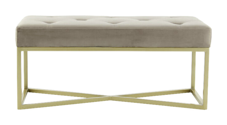 Sitzbank Cameron 100 taupe B/H/T: ca. 90x40x40 cm