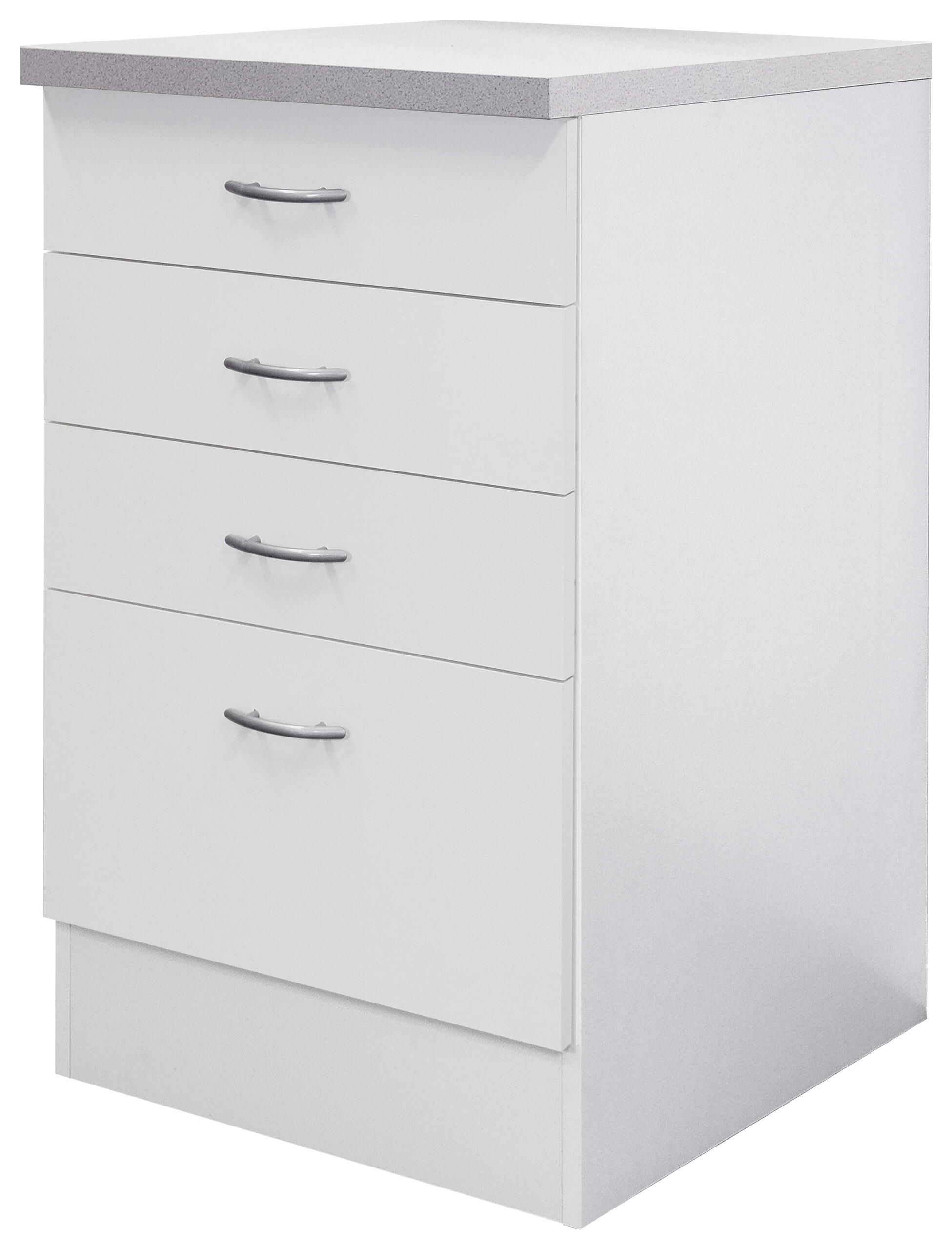 Flex-Well Schubkastenschrank Wito weiß B/H/T: ca. 50x85x60 cm