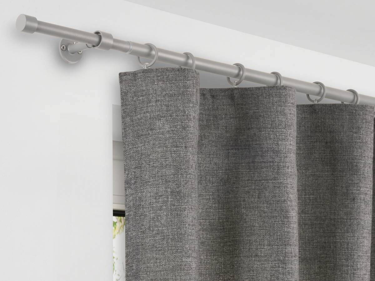 ondeco Stilgarnituren Cool-Gray Metall L: ca. 210 cm ausziehbar von ca. 120 bis 210 cm 1.0 Läufe