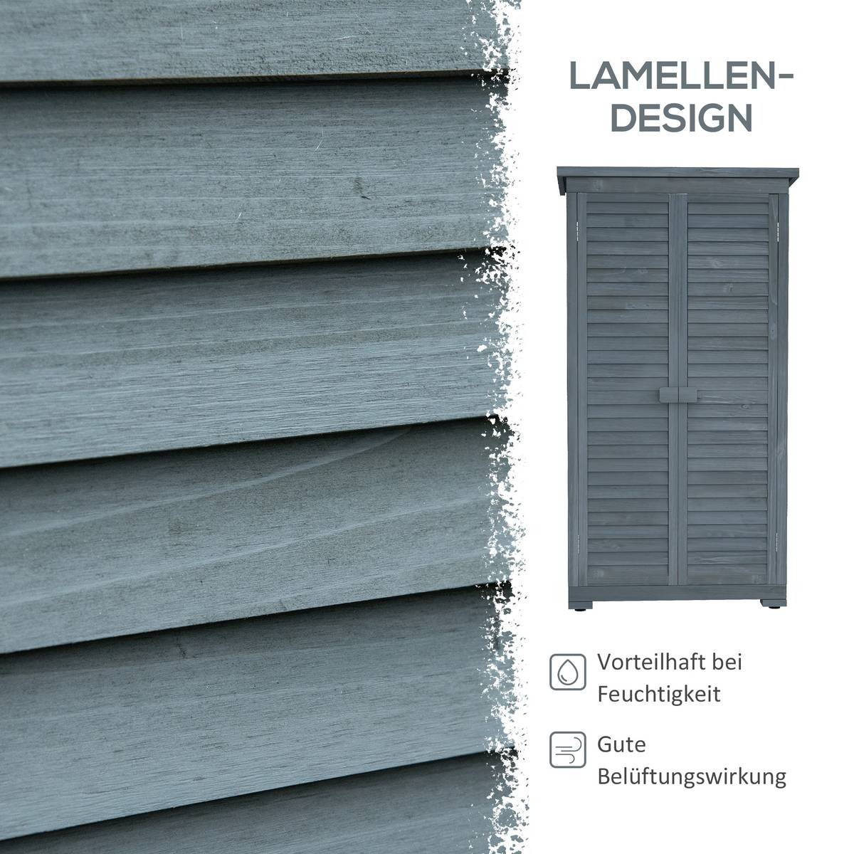 Outsunny Gartenschrank