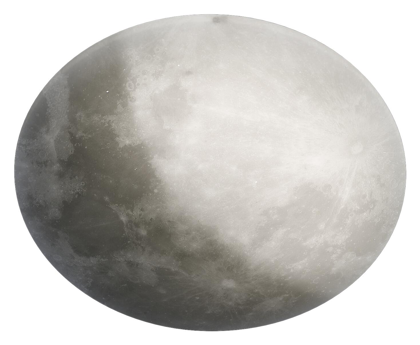 TRIO Deckenleuchte Lunar weiß Acryl H/D: ca. 12x60 cm