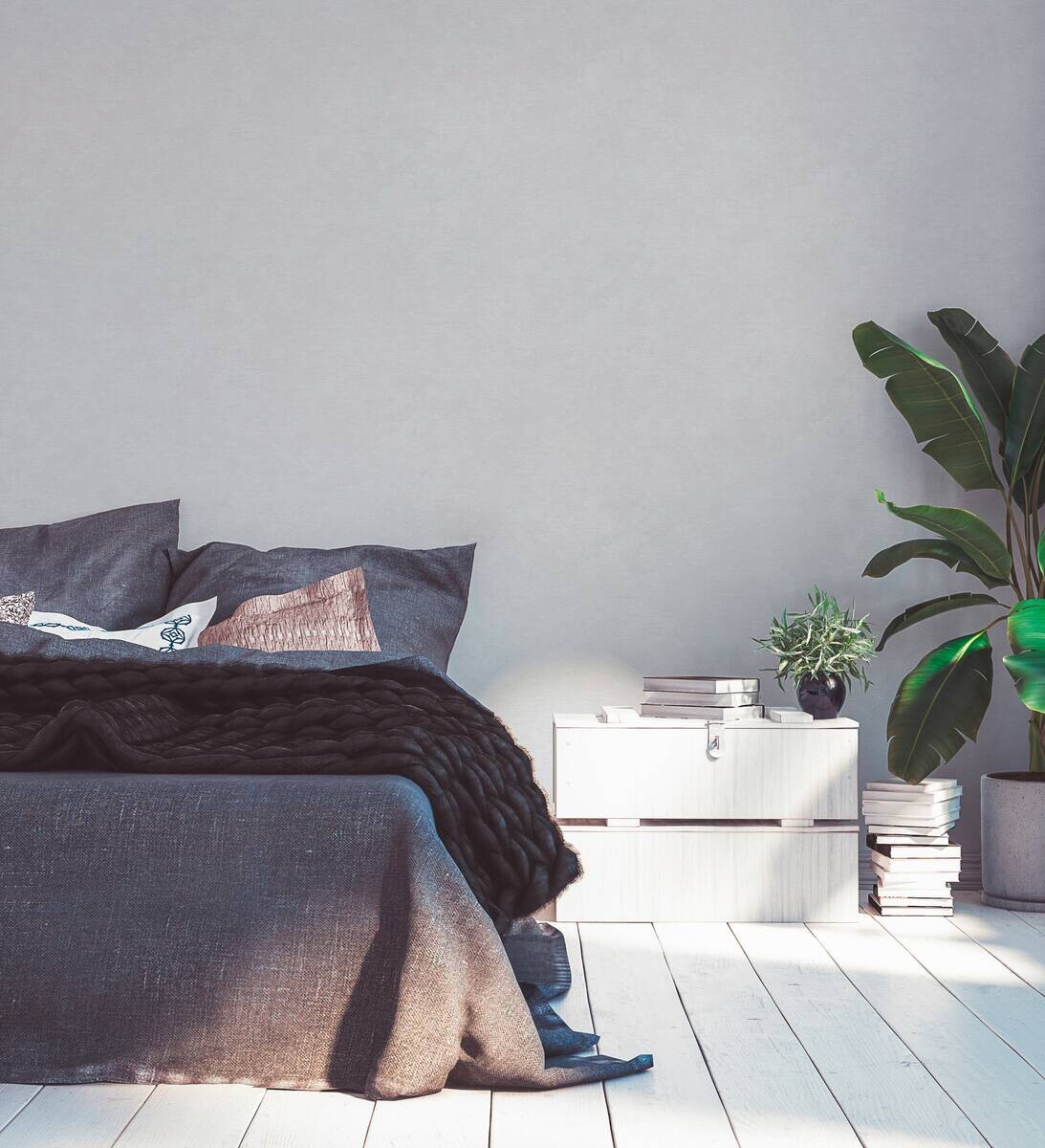 A.S.Creation Vliestapete Attractive Uni grau B/L: ca. 53x1005 cm