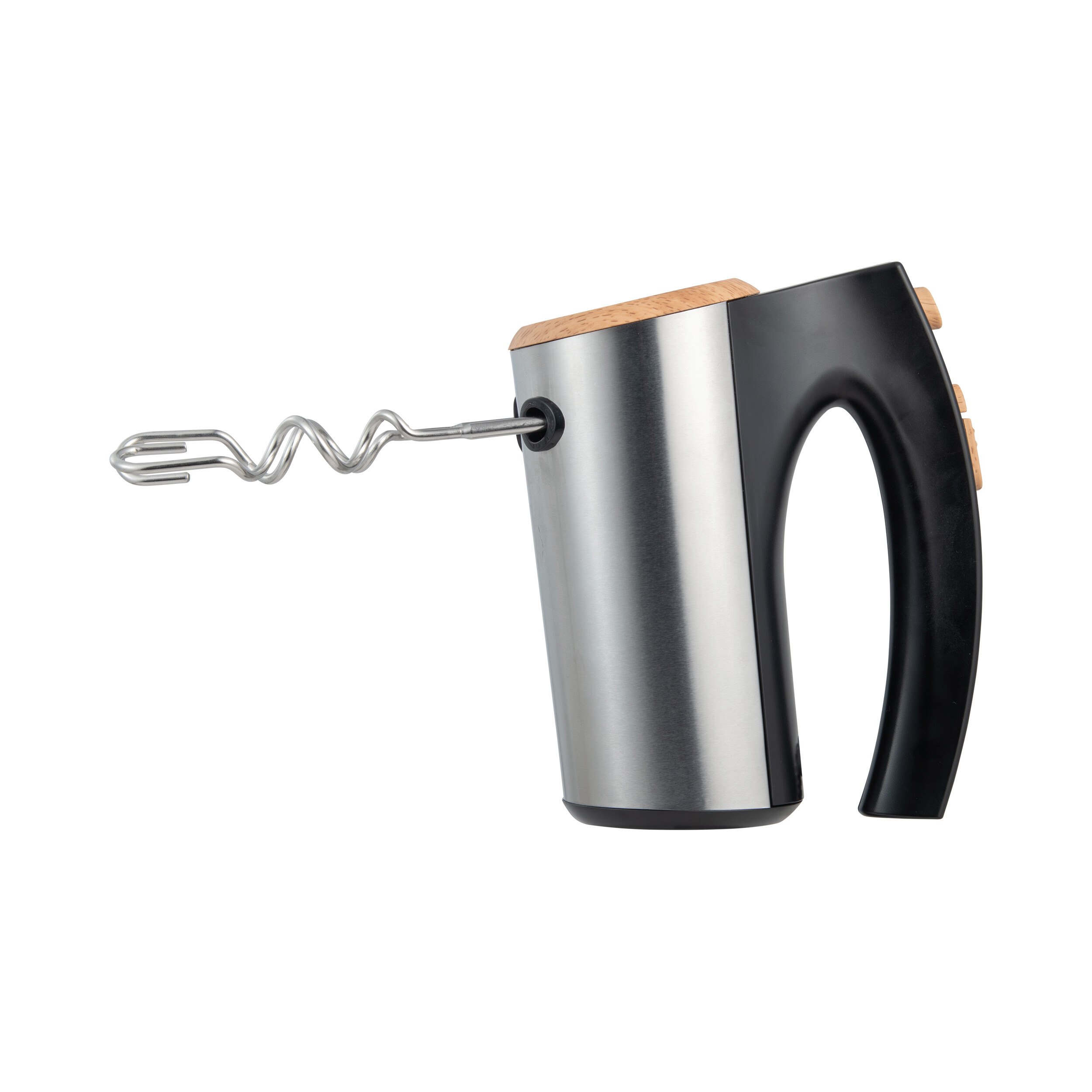 BERGNER Handmixer schwarz silber B/H/L: ca. 10x17,3x20 cm BERGNER Handmixer schwarz silber B/H/L: ca. 10x17,3x20 cm