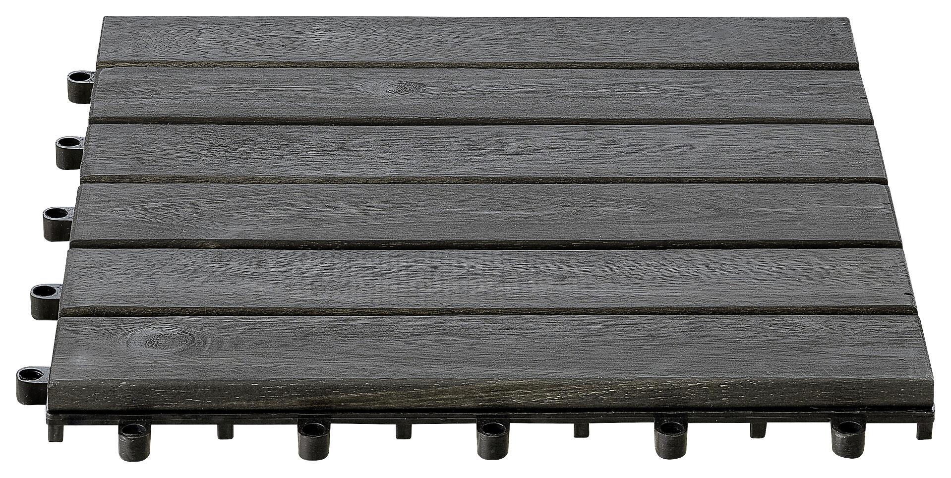 POCOline Terrassenfliese Anthrazit anthrazit B/L: ca. 30x30 cm