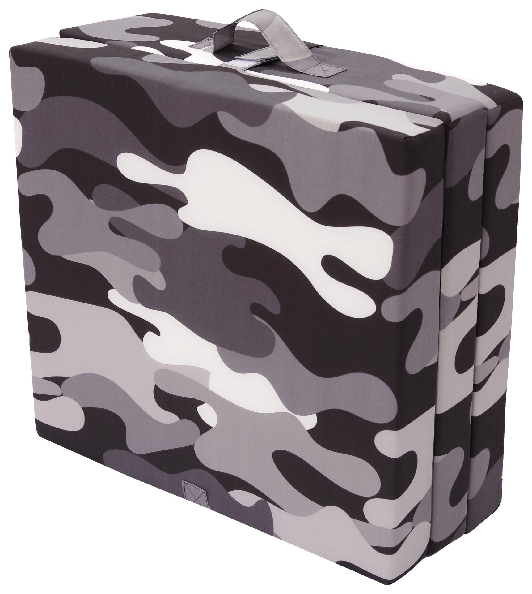 Faltmatratze Samba schwarz Liegefläche B/L: ca. 70x190 cm