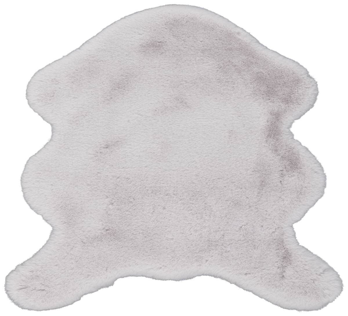 Fellimitat Mats arktikgrau B/L: ca. 60x90 cm