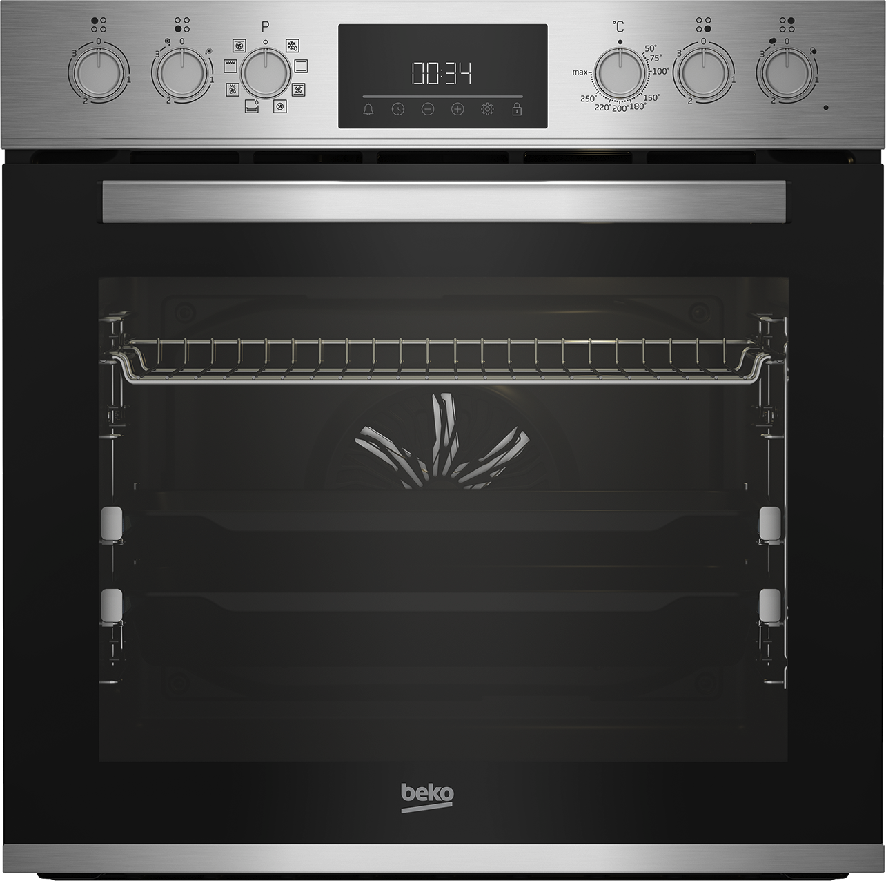 beko Einbauherdset BBUM12328X Edelstahl