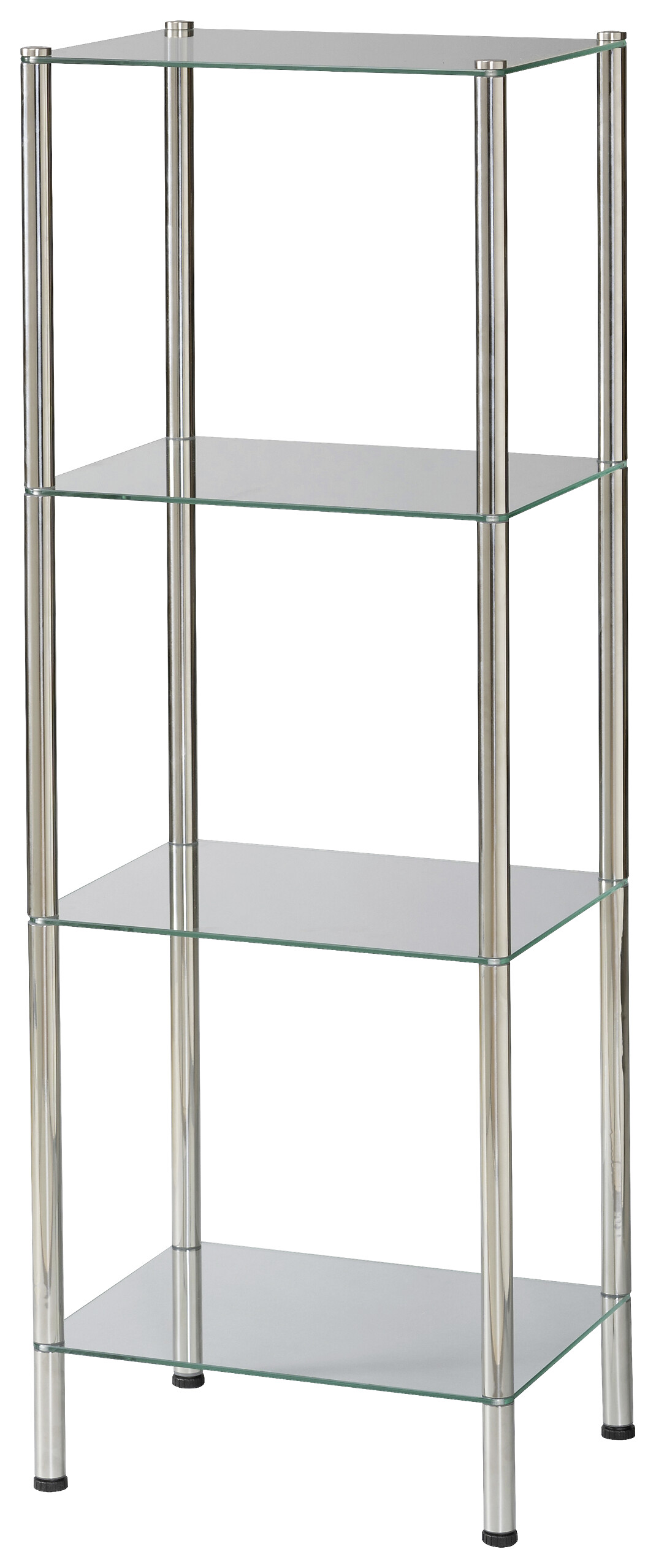 Badregal Edelstahl Edelstahl B/H/T: ca. 40x112x30 cm