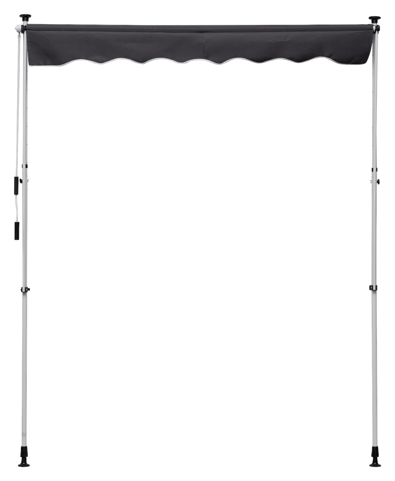 Outsunny Klemm-Markise grau B/L: ca. 200x150 cm