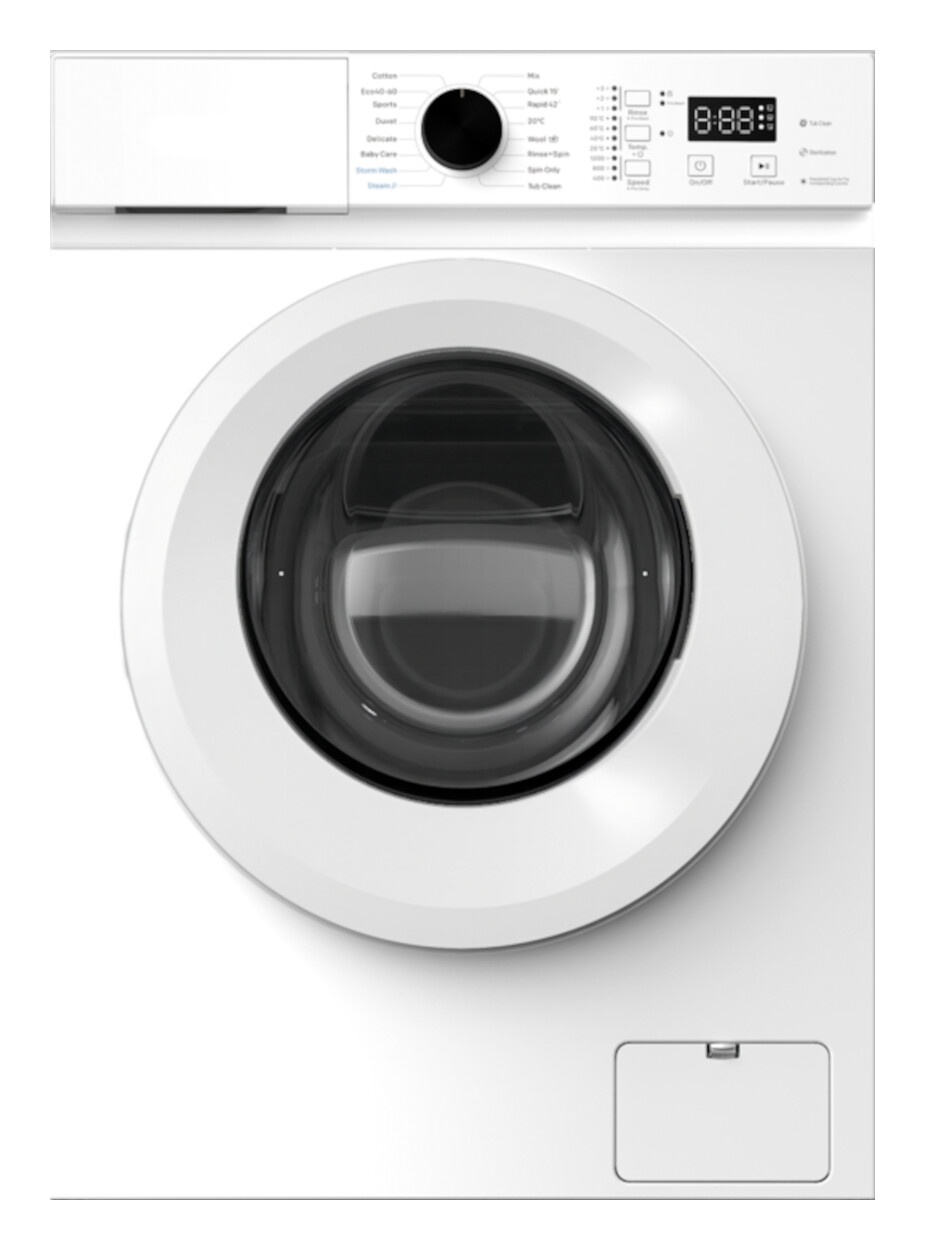 PKM Waschmaschine WA6-1016ED weiß B/H/T: ca. 60x85x44 cm ca. 6 kg