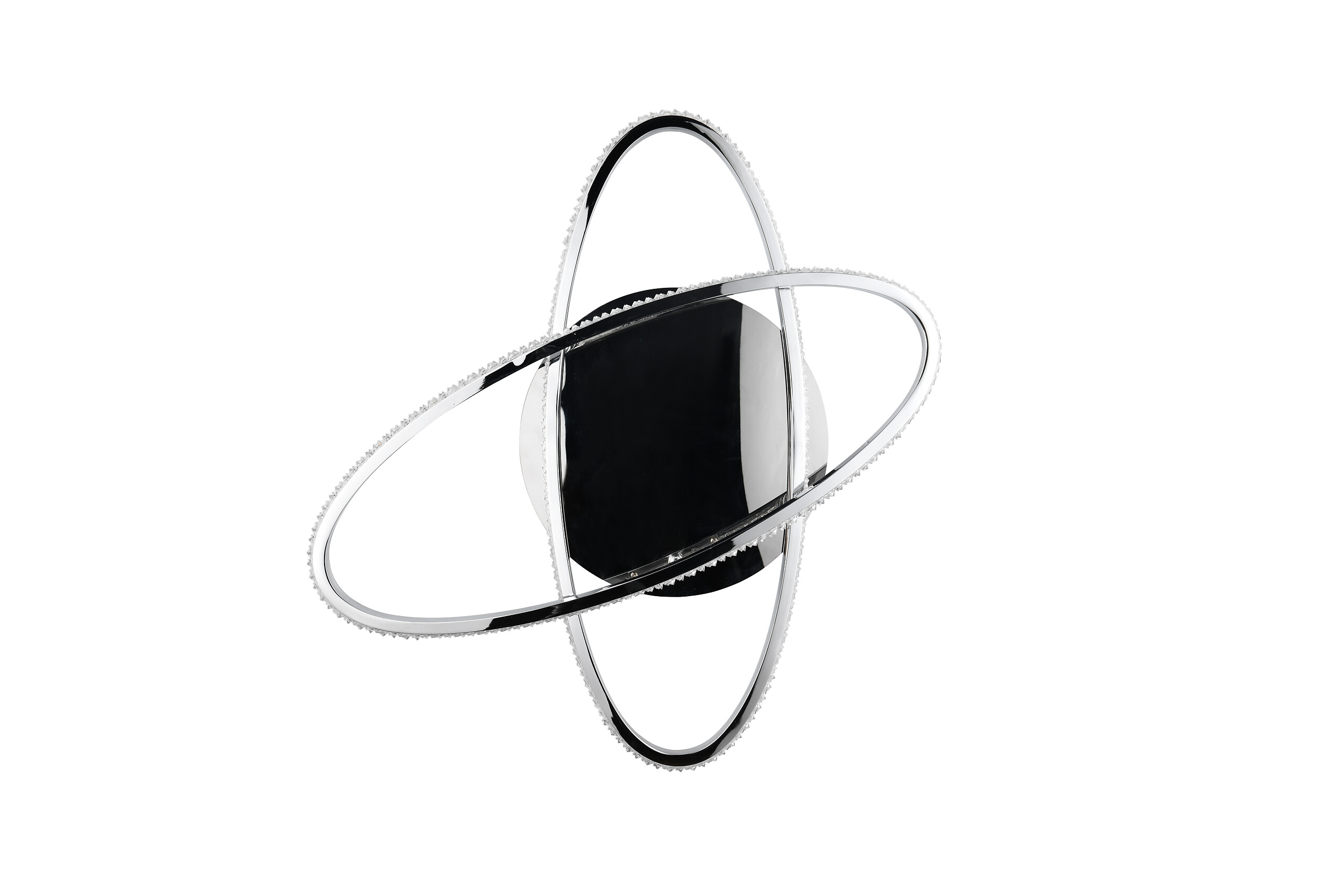 Reality Deckenleuchte Lane Chrom Metall B/H/D: ca. 58x9x58 cm