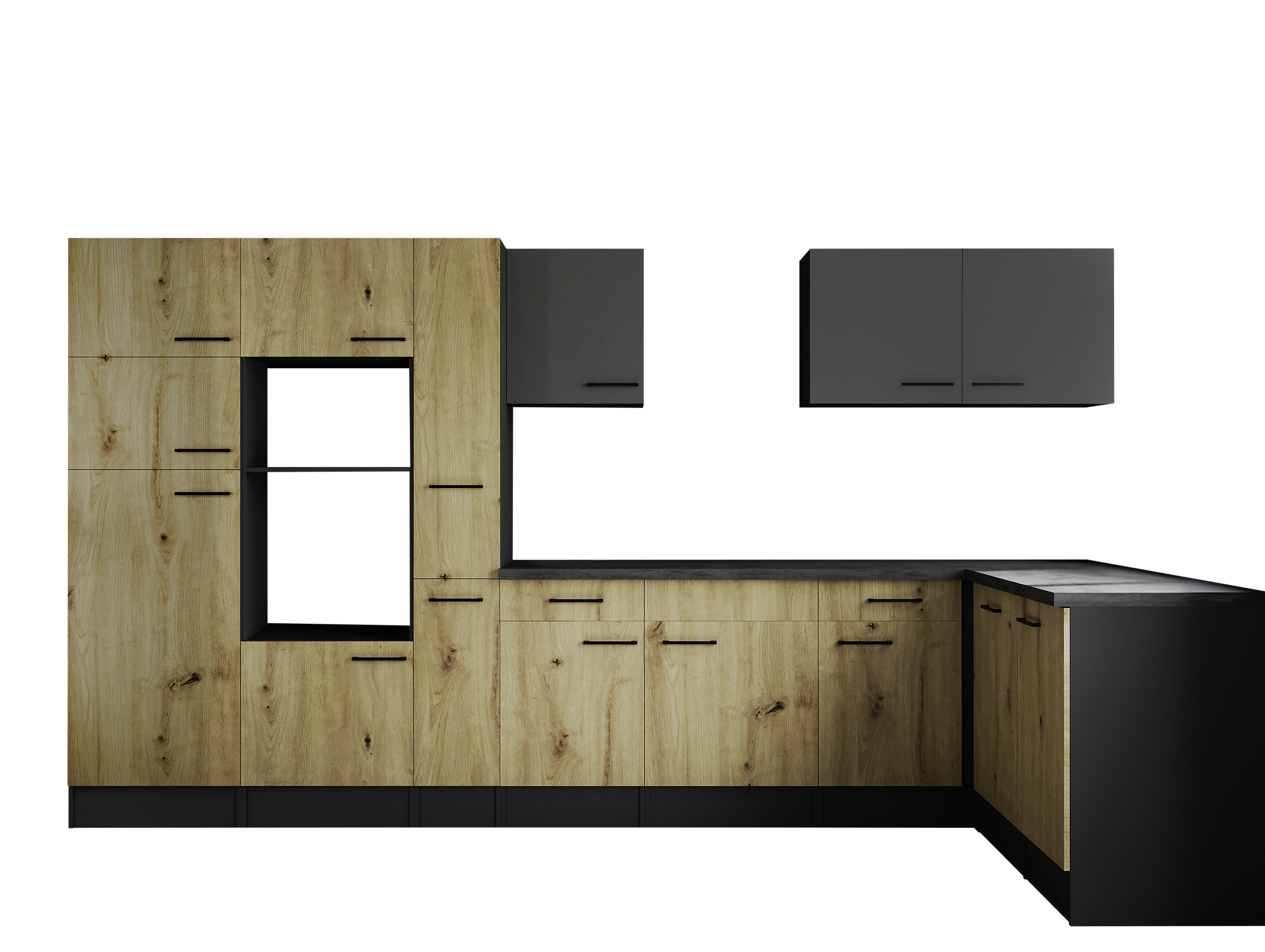 Winkelküche Oliver B/H/T: ca. 370x205x172 cm Winkelküche Oliver B/H/T: ca. 370x205x172 cm