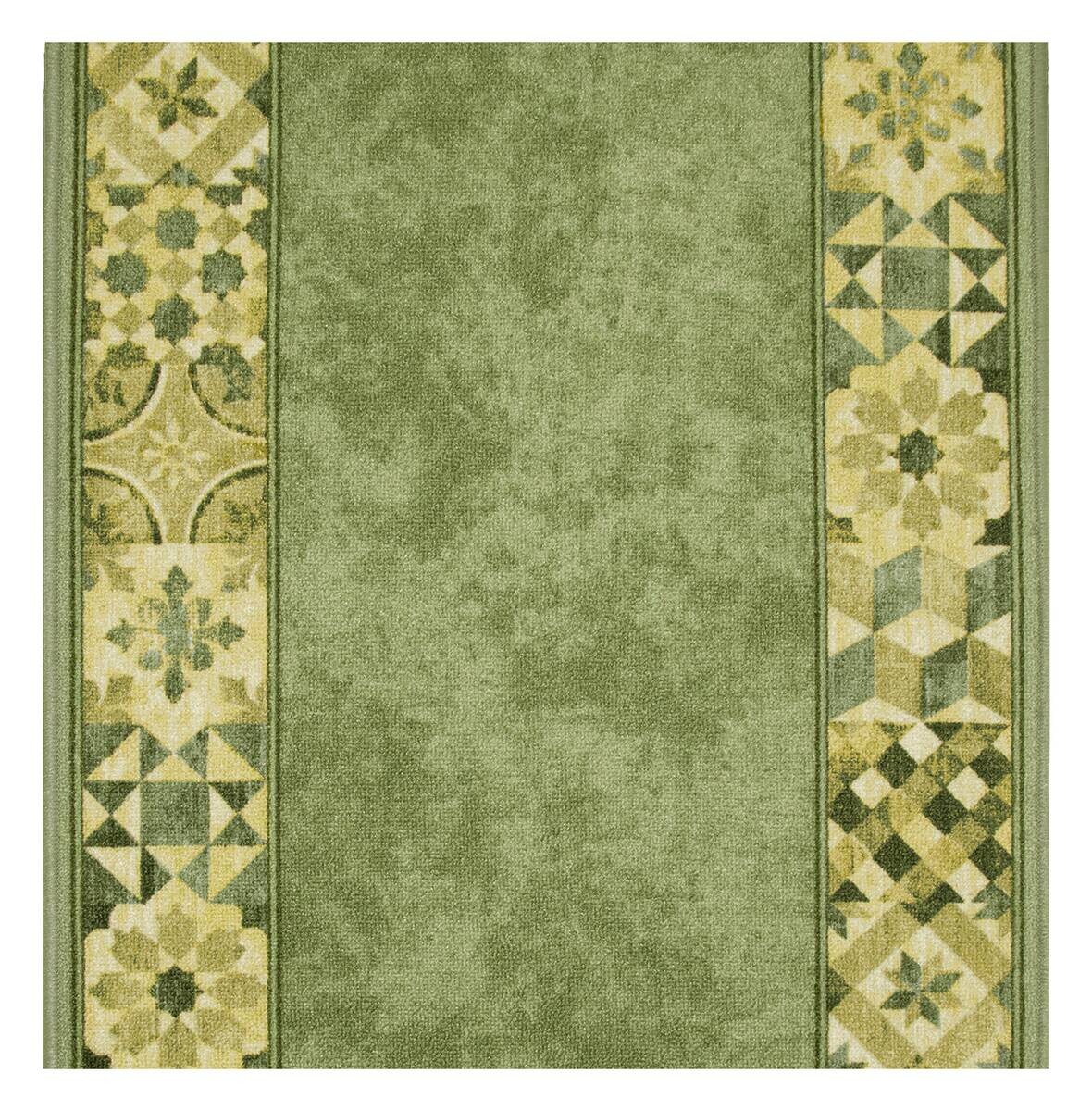 Läufer Murcia grün B: ca. 100 cm pro Meter