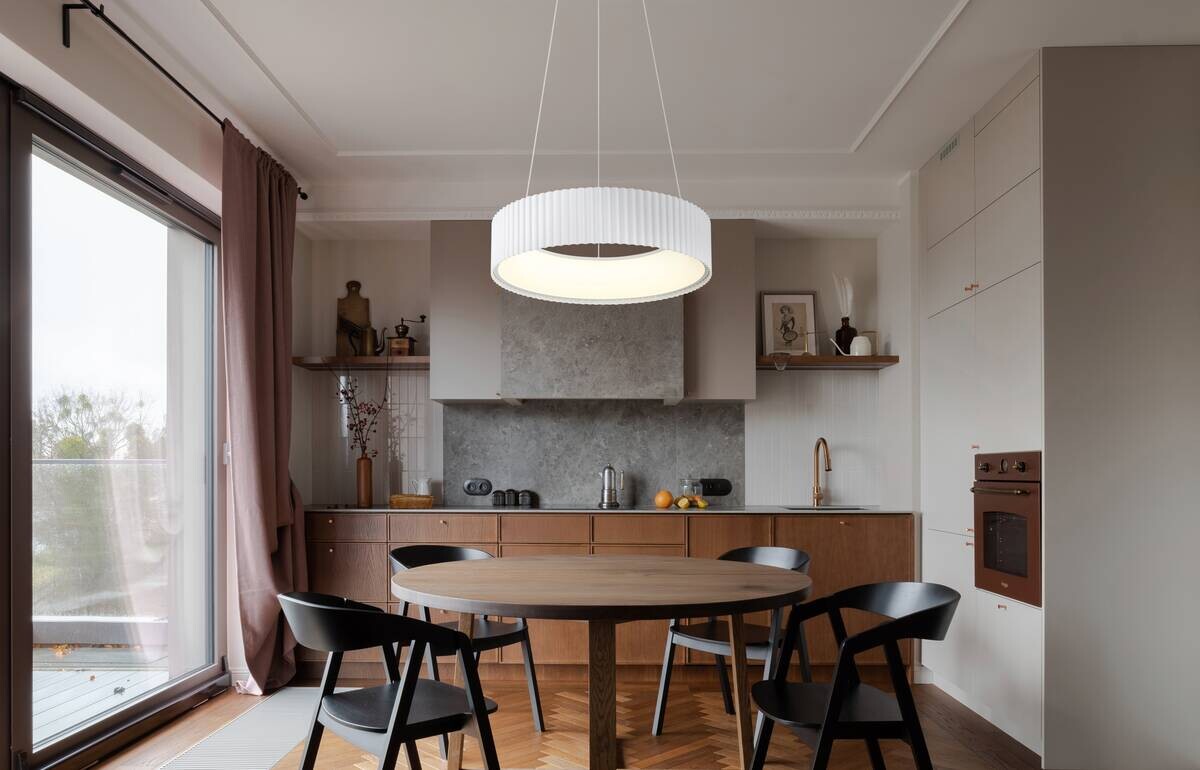 GLOBO LED-Hängeleuchte weiß Opal PVC Metall Acryl H/D: ca. 120x46 cm 1.0 Brennstellen