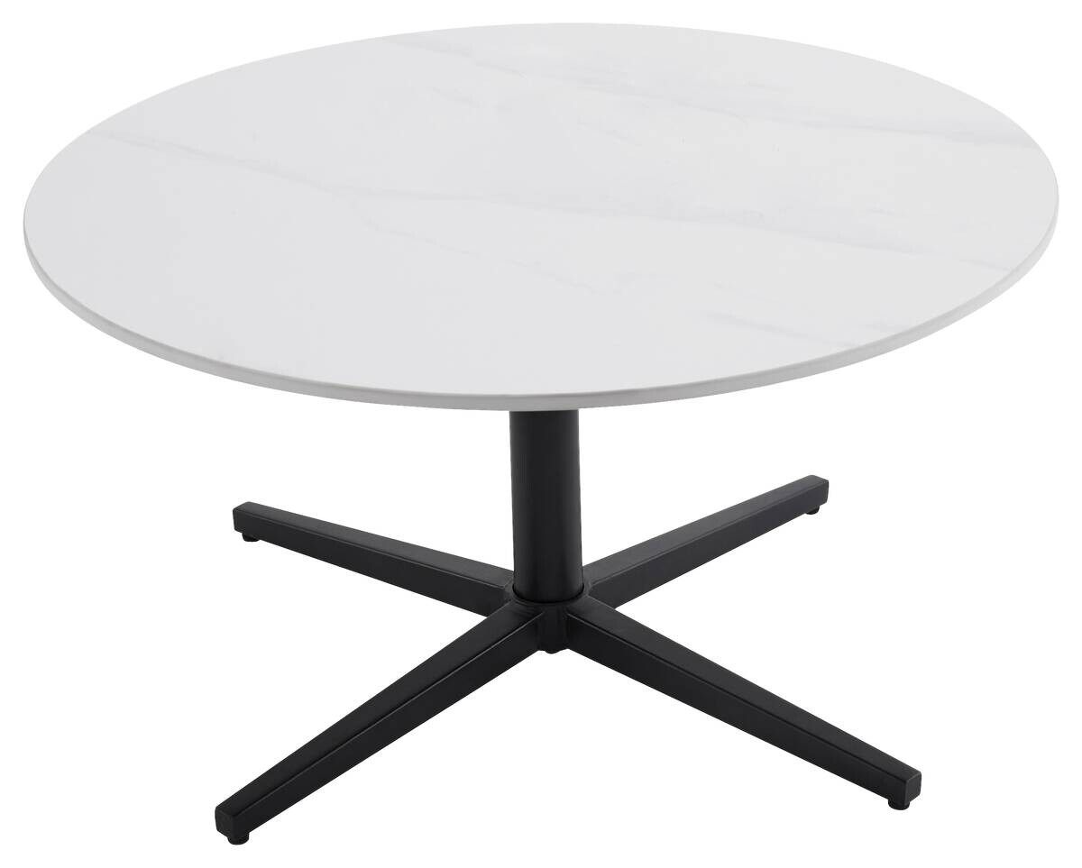 byLIVING Couchtisch CUP schwarz weiß H/D: ca. 36,5x70 cm