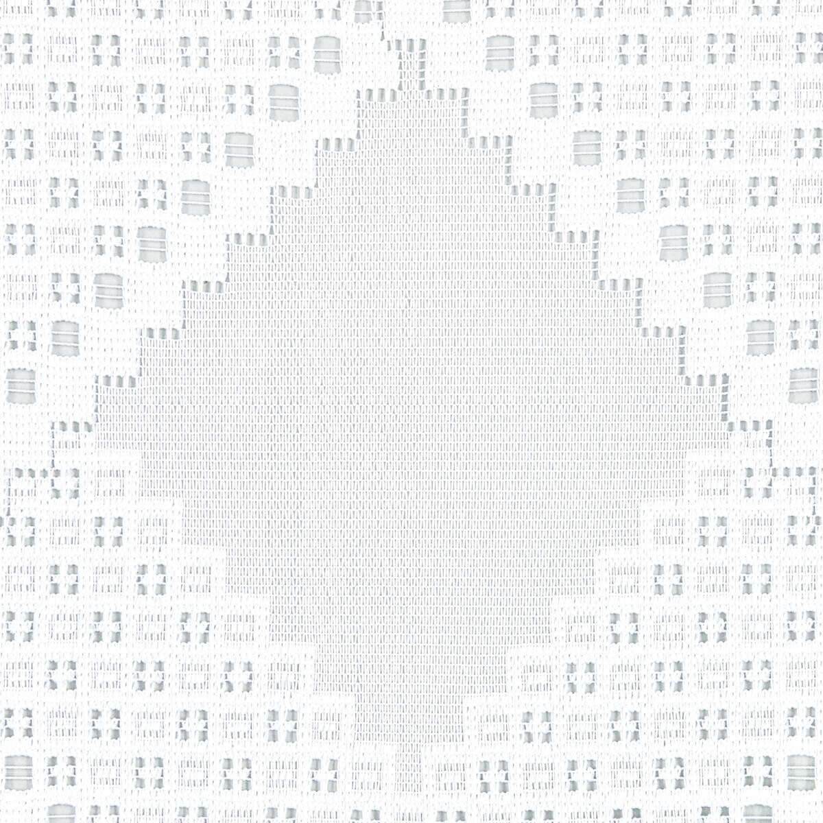 POCOline Scheibengardine Liebitz weiß B/L: ca. 140x60 cm