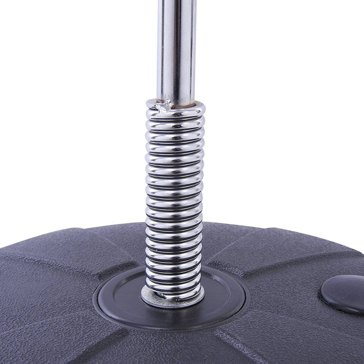 HOMCOM Punchingballset schwarz Metall H/D: ca. 146,5x43 cm