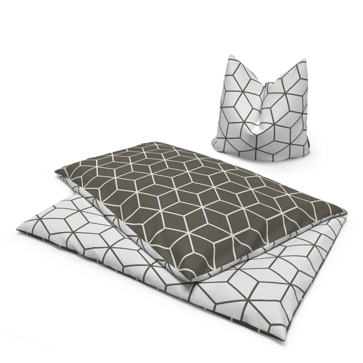 Baumwoll Wende Bettwäsche Renforce