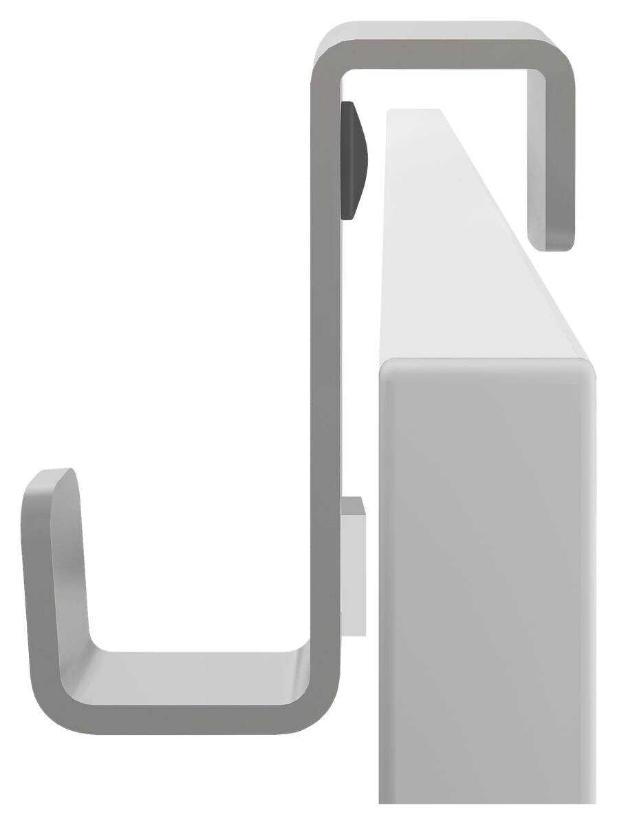 Metaltex Haushaltshelfer weiß Stahl B/H/L: ca. 8,5x17x1,7 cm