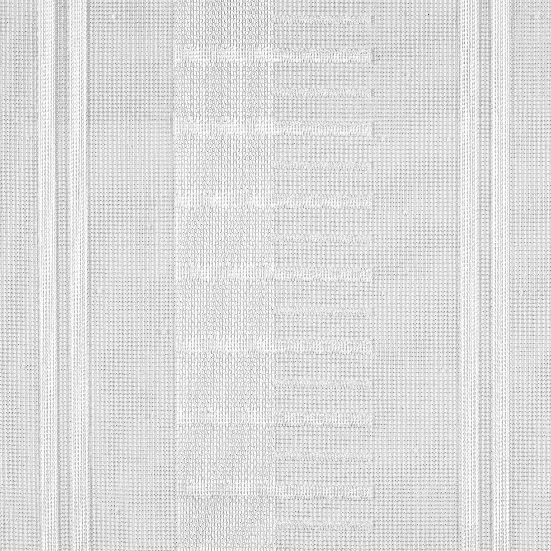 Scheibengardinen-Meterware weiß H: ca. 60 cm